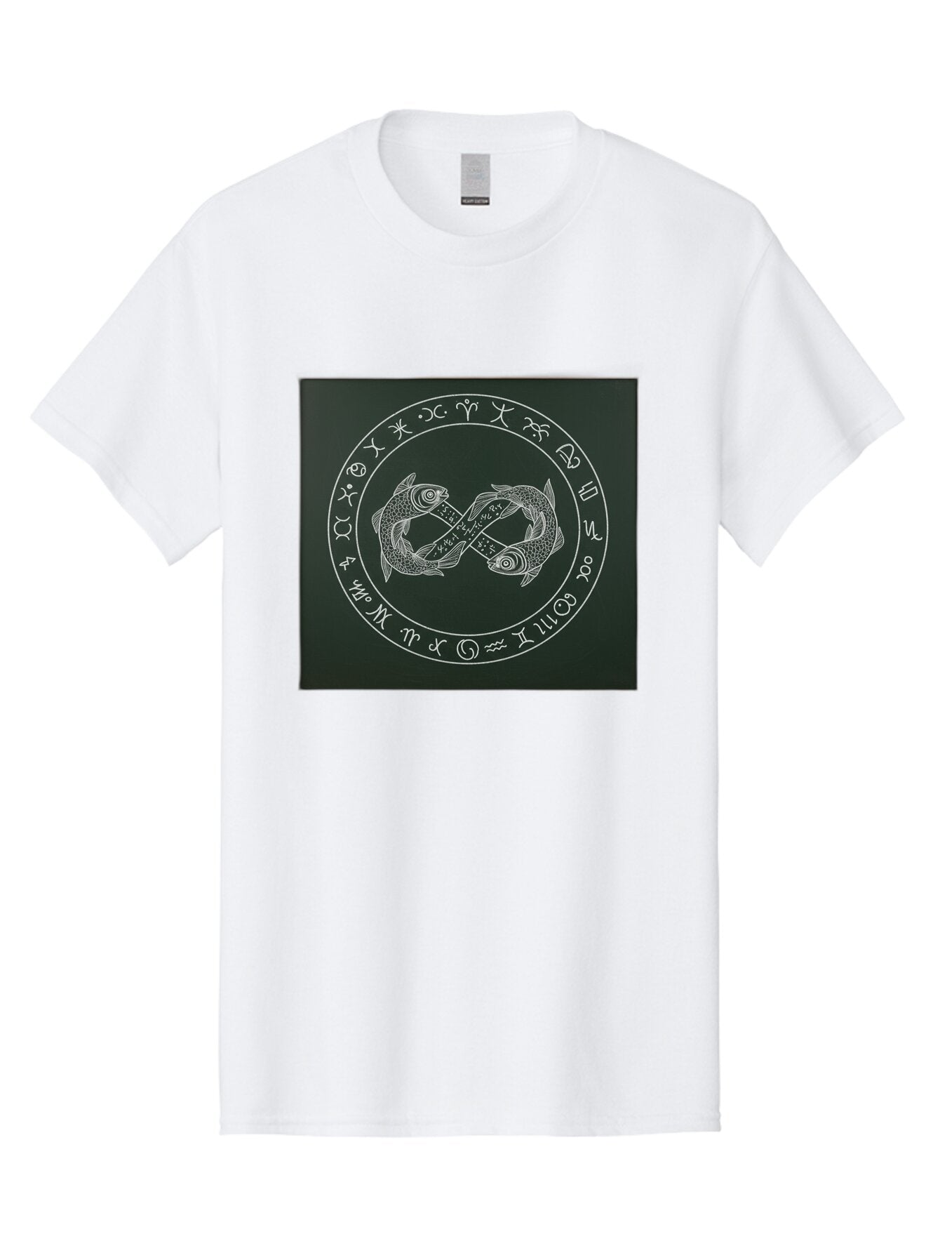 Pisces-Zodiac-Symbol-2 Men'S Graphic Tee, 100% Cotton, Comfortable Casual Summer Wear, Machine Washable, Vintage Camera, Old Camera, Antique Camera, Black Camera, Classic Photography, Photography Equipment, Nostalgic Device, Film Camera, Ban157 3