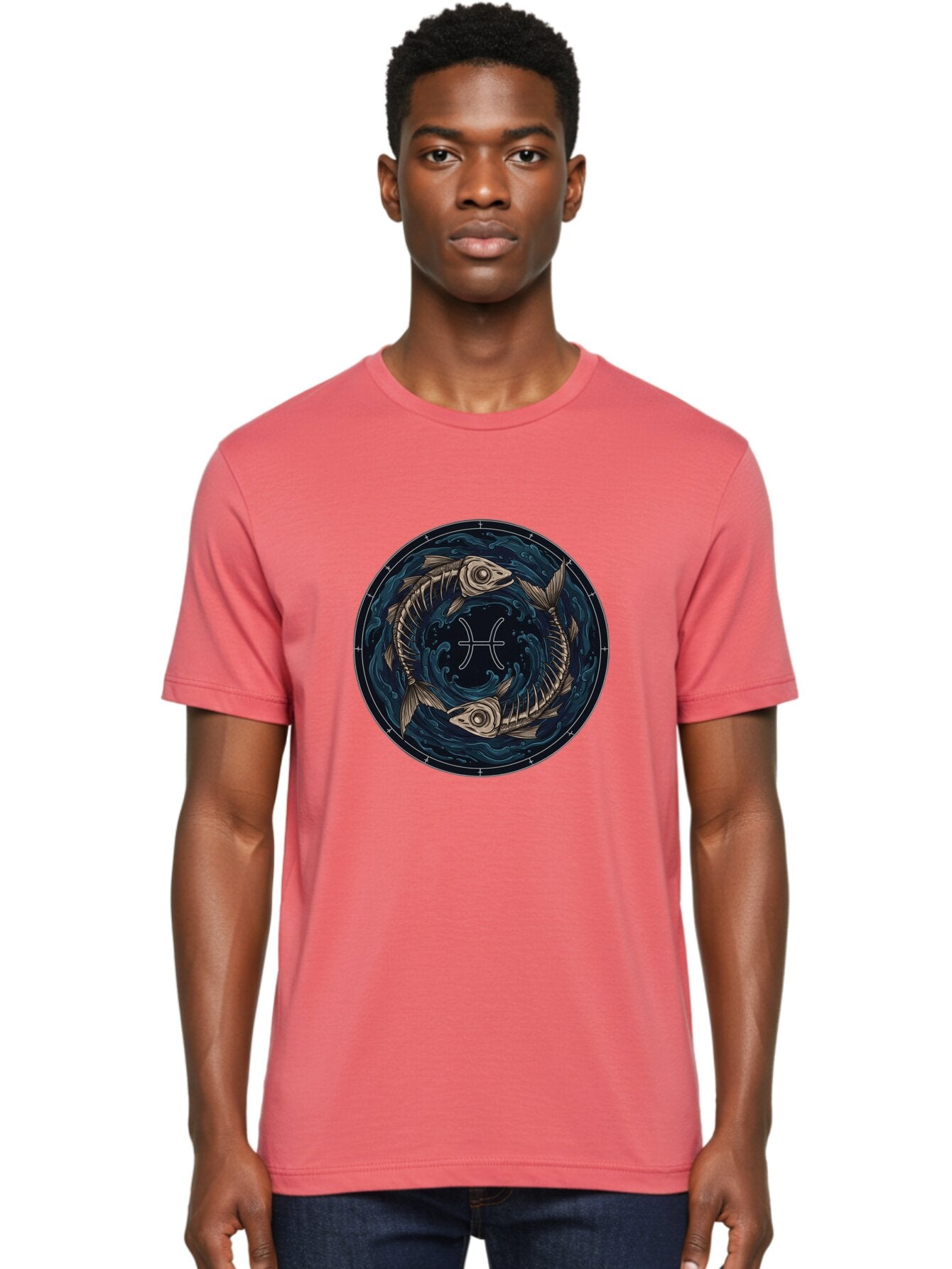 Pisces-Zodiac Men'S Graphic Tee, 100% Cotton, Comfortable Casual Summer Wear, Machine Washable, Vintage Camera, Old Camera, Antique Camera, Black Camera, Classic Photography, Photography Equipment, Nostalgic Device, Film Camera, Camera Art Ban159 16