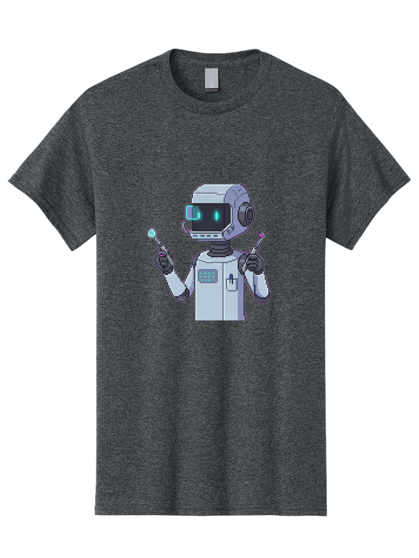 Pixel-Robot Men'S Graphic Tee, 100% Cotton, Comfortable Casual Summer Wear, Machine Washable, Vintage Camera, Old Camera, Antique Camera, Black Camera, Classic Photography, Photography Equipment, Nostalgic Device, Film Camera, Camera Art Ban164 10