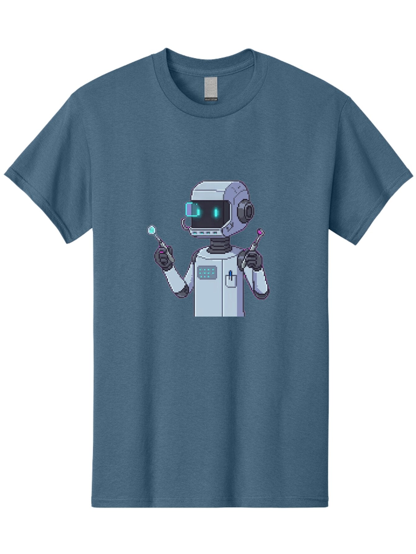 Pixel-Robot Men'S Graphic Tee, 100% Cotton, Comfortable Casual Summer Wear, Machine Washable, Vintage Camera, Old Camera, Antique Camera, Black Camera, Classic Photography, Photography Equipment, Nostalgic Device, Film Camera, Camera Art Ban164 7