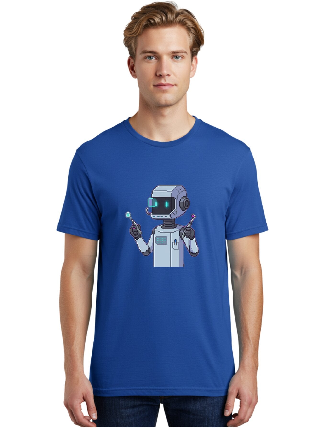 Pixel-Robot Men'S Graphic Tee, 100% Cotton, Comfortable Casual Summer Wear, Machine Washable, Vintage Camera, Old Camera, Antique Camera, Black Camera, Classic Photography, Photography Equipment, Nostalgic Device, Film Camera, Camera Art Ban164 26