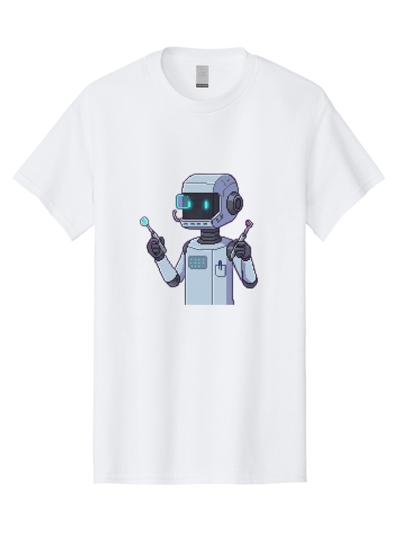 Pixel-Robot Men'S Graphic Tee, 100% Cotton, Comfortable Casual Summer Wear, Machine Washable, Vintage Camera, Old Camera, Antique Camera, Black Camera, Classic Photography, Photography Equipment, Nostalgic Device, Film Camera, Camera Art Ban164 6