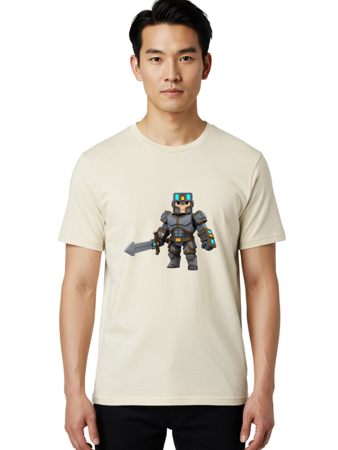 Pixelated-Knight Men'S Graphic Tee, 100% Cotton, Comfortable Casual Summer Wear, Machine Washable, Vintage Camera, Old Camera, Antique Camera, Black Camera, Classic Photography, Photography Equipment, Nostalgic Device, Film Camera, Camera Art Ban165 26