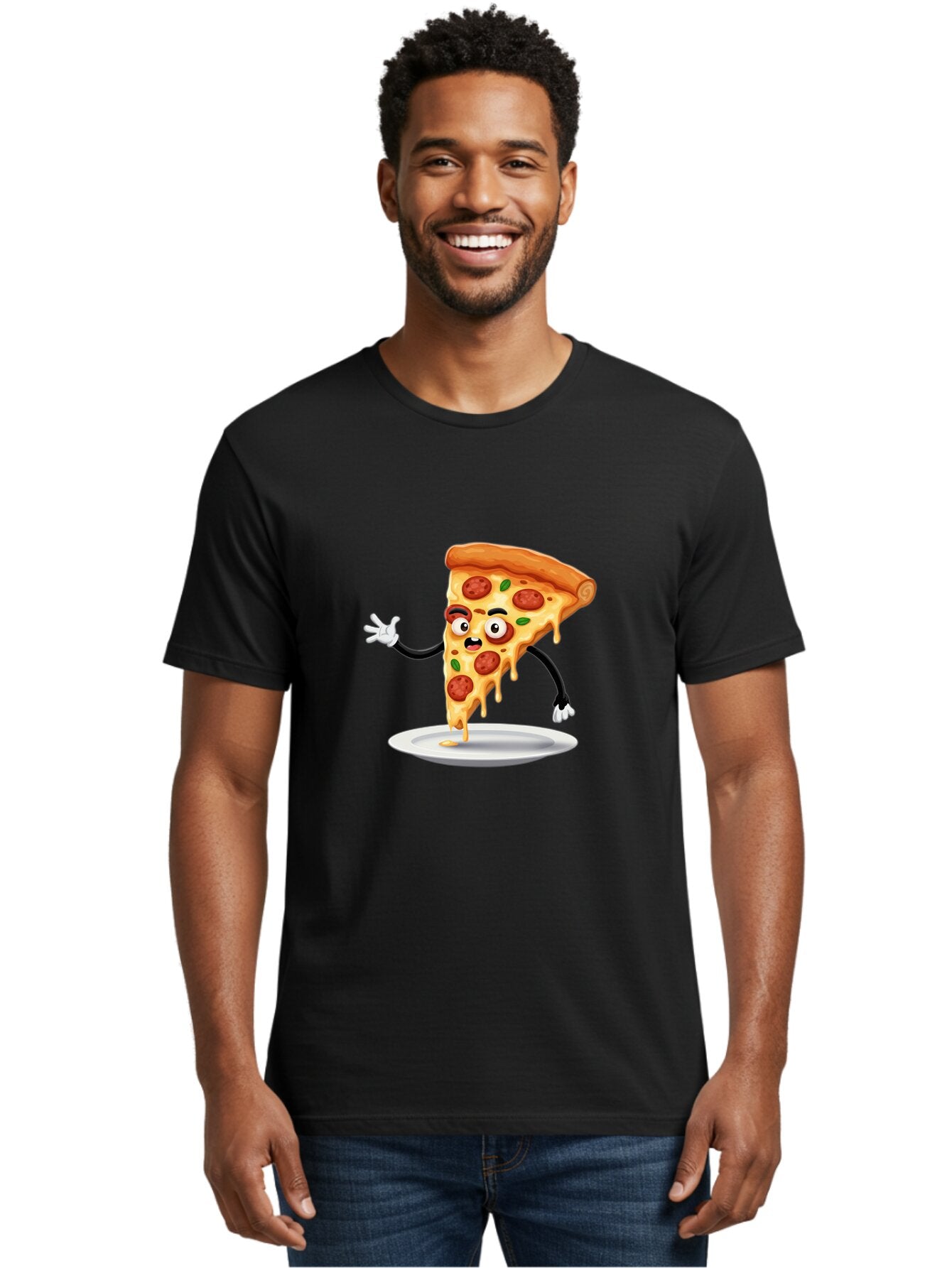 Pizza-Slice-1 Men'S Graphic Tee, 100% Cotton, Comfortable Casual Summer Wear, Machine Washable, Vintage Camera, Old Camera, Antique Camera, Black Camera, Classic Photography, Photography Equipment, Nostalgic Device, Film Camera, Camera Art Ban167 22