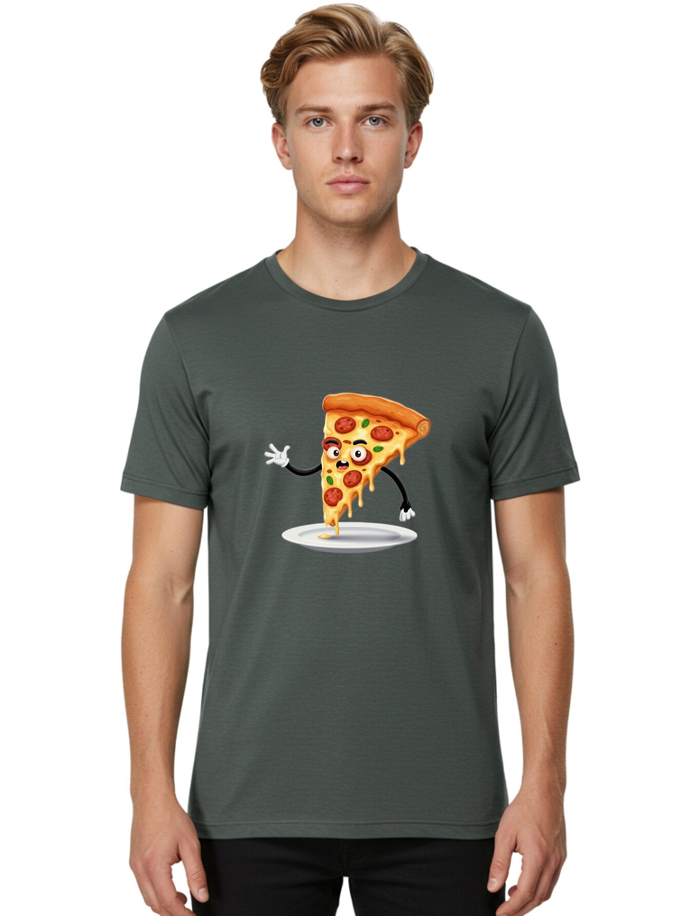 Pizza-Slice-1 Men'S Graphic Tee, 100% Cotton, Comfortable Casual Summer Wear, Machine Washable, Vintage Camera, Old Camera, Antique Camera, Black Camera, Classic Photography, Photography Equipment, Nostalgic Device, Film Camera, Camera Art Ban167 29