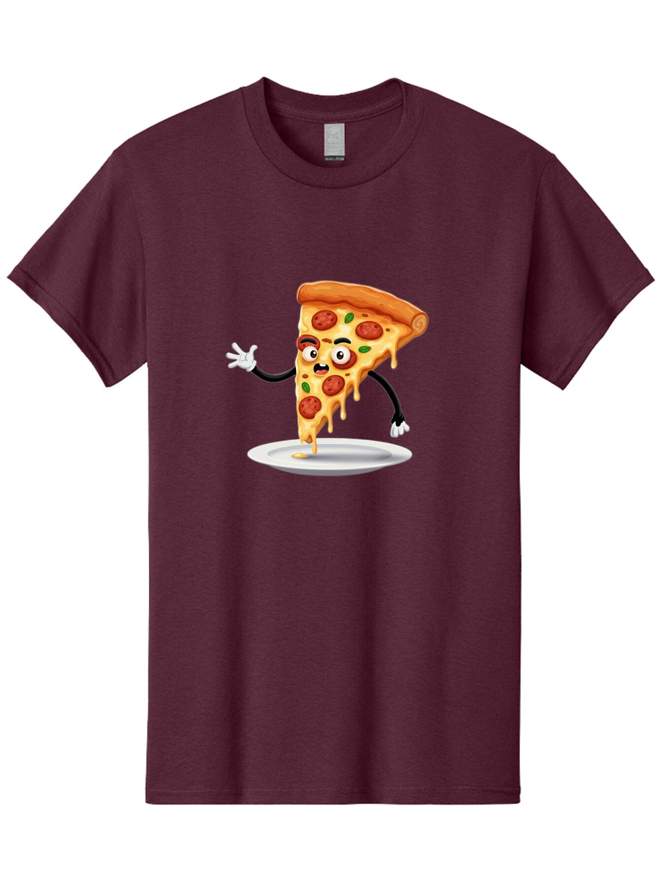 Pizza-Slice-1 Men'S Graphic Tee, 100% Cotton, Comfortable Casual Summer Wear, Machine Washable, Vintage Camera, Old Camera, Antique Camera, Black Camera, Classic Photography, Photography Equipment, Nostalgic Device, Film Camera, Camera Art Ban167 6