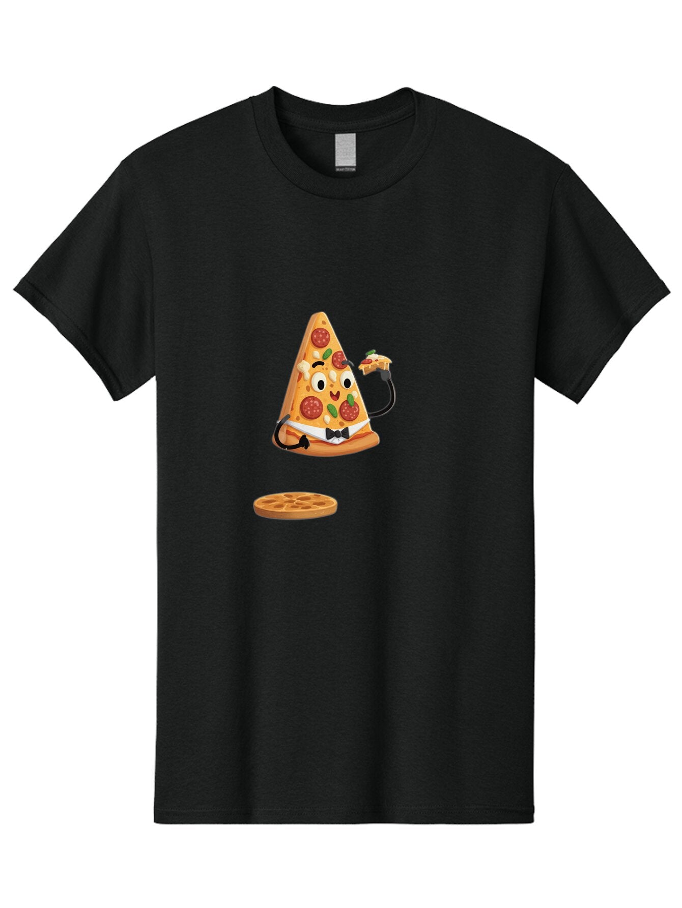 Pizza-Slice-Character Men'S Graphic Tee, 100% Cotton, Comfortable Casual Summer Wear, Machine Washable, Vintage Camera, Old Camera, Antique Camera, Black Camera, Classic Photography, Photography Equipment, Nostalgic Device, Film Camera, Ban168 9