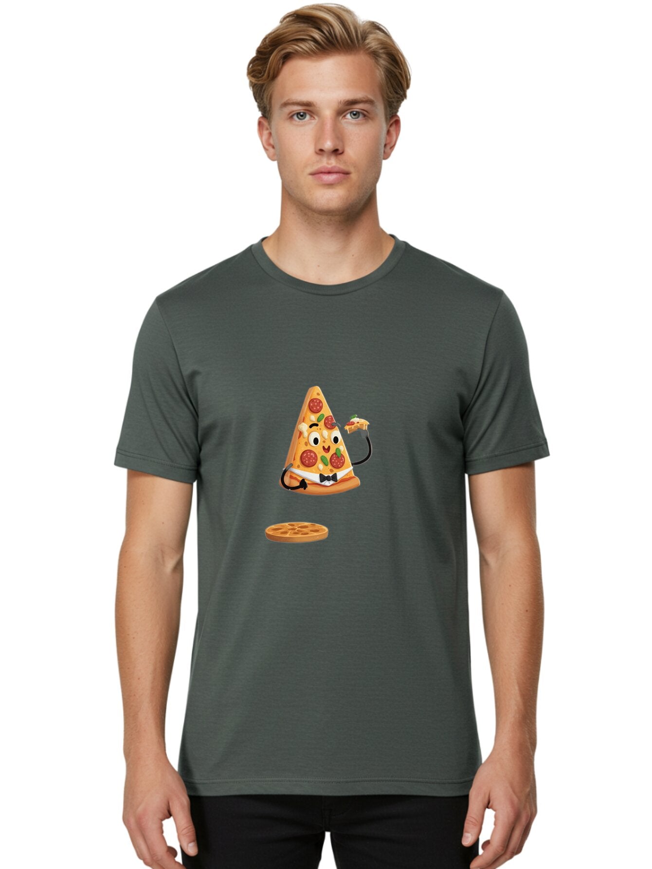 Pizza-Slice-Character Men'S Graphic Tee, 100% Cotton, Comfortable Casual Summer Wear, Machine Washable, Vintage Camera, Old Camera, Antique Camera, Black Camera, Classic Photography, Photography Equipment, Nostalgic Device, Film Camera, Ban168 17