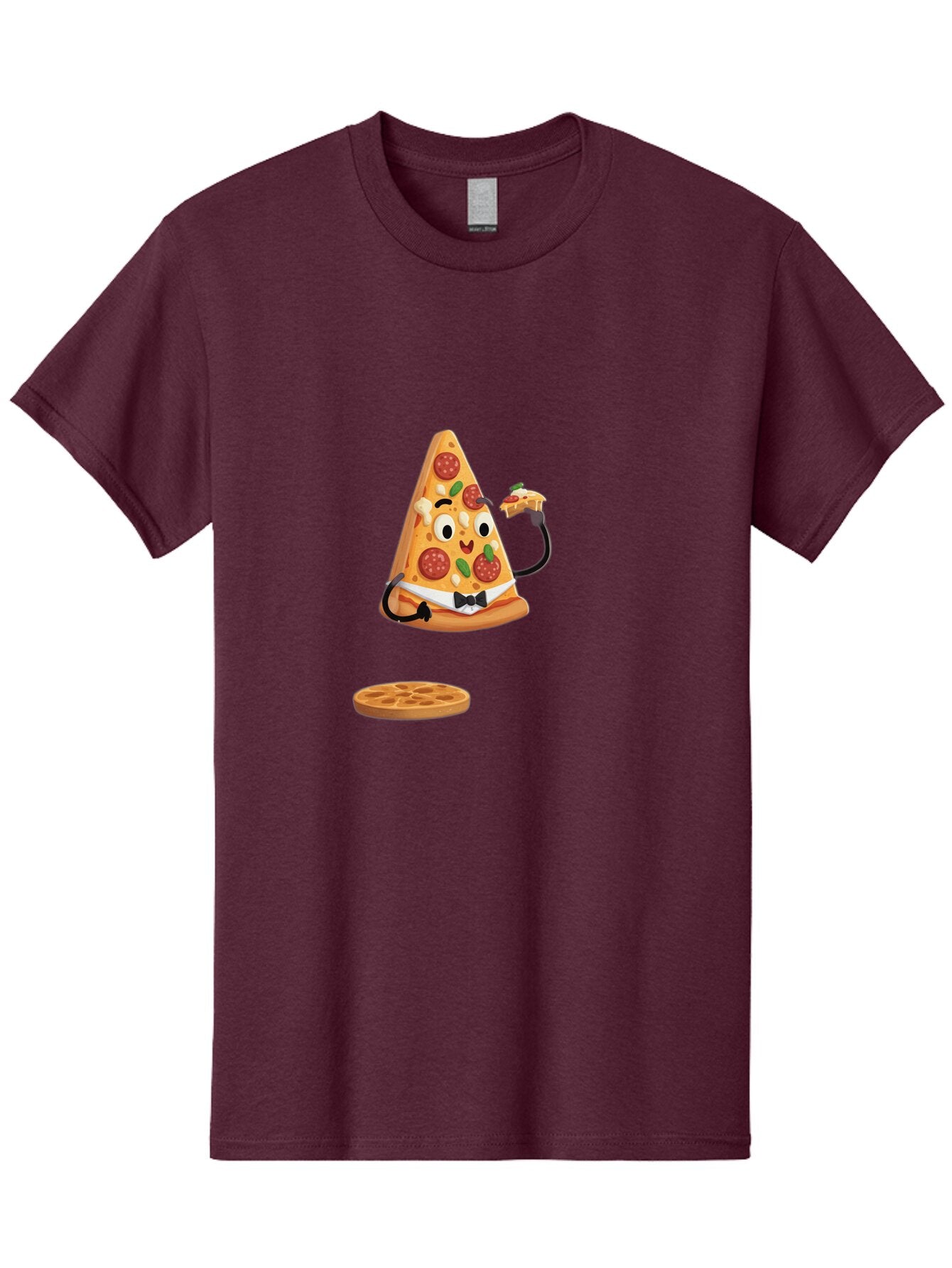 Pizza-Slice-Character Men'S Graphic Tee, 100% Cotton, Comfortable Casual Summer Wear, Machine Washable, Vintage Camera, Old Camera, Antique Camera, Black Camera, Classic Photography, Photography Equipment, Nostalgic Device, Film Camera, Ban168 15