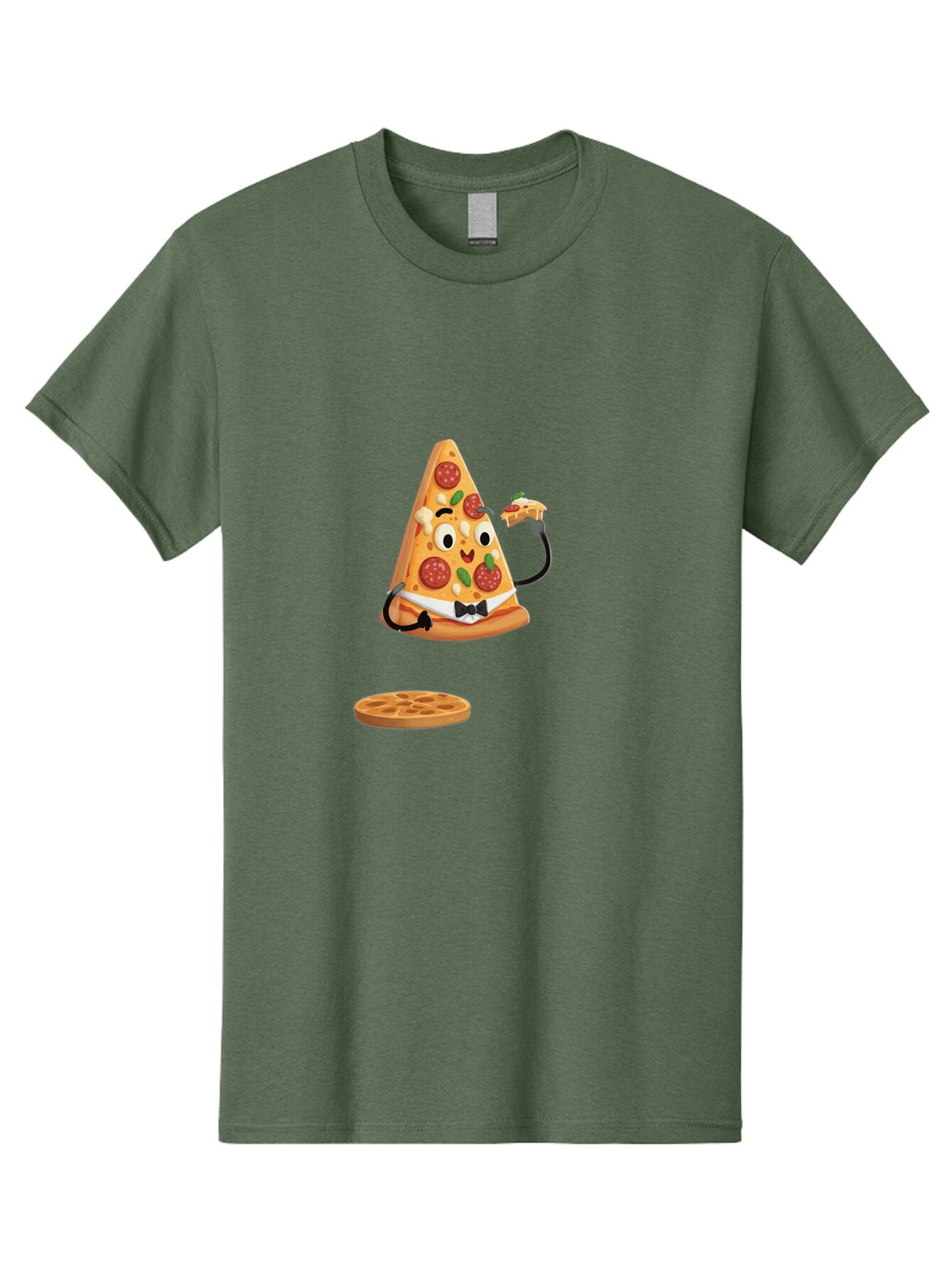 Pizza-Slice-Character Men'S Graphic Tee, 100% Cotton, Comfortable Casual Summer Wear, Machine Washable, Vintage Camera, Old Camera, Antique Camera, Black Camera, Classic Photography, Photography Equipment, Nostalgic Device, Film Camera, Ban168 3