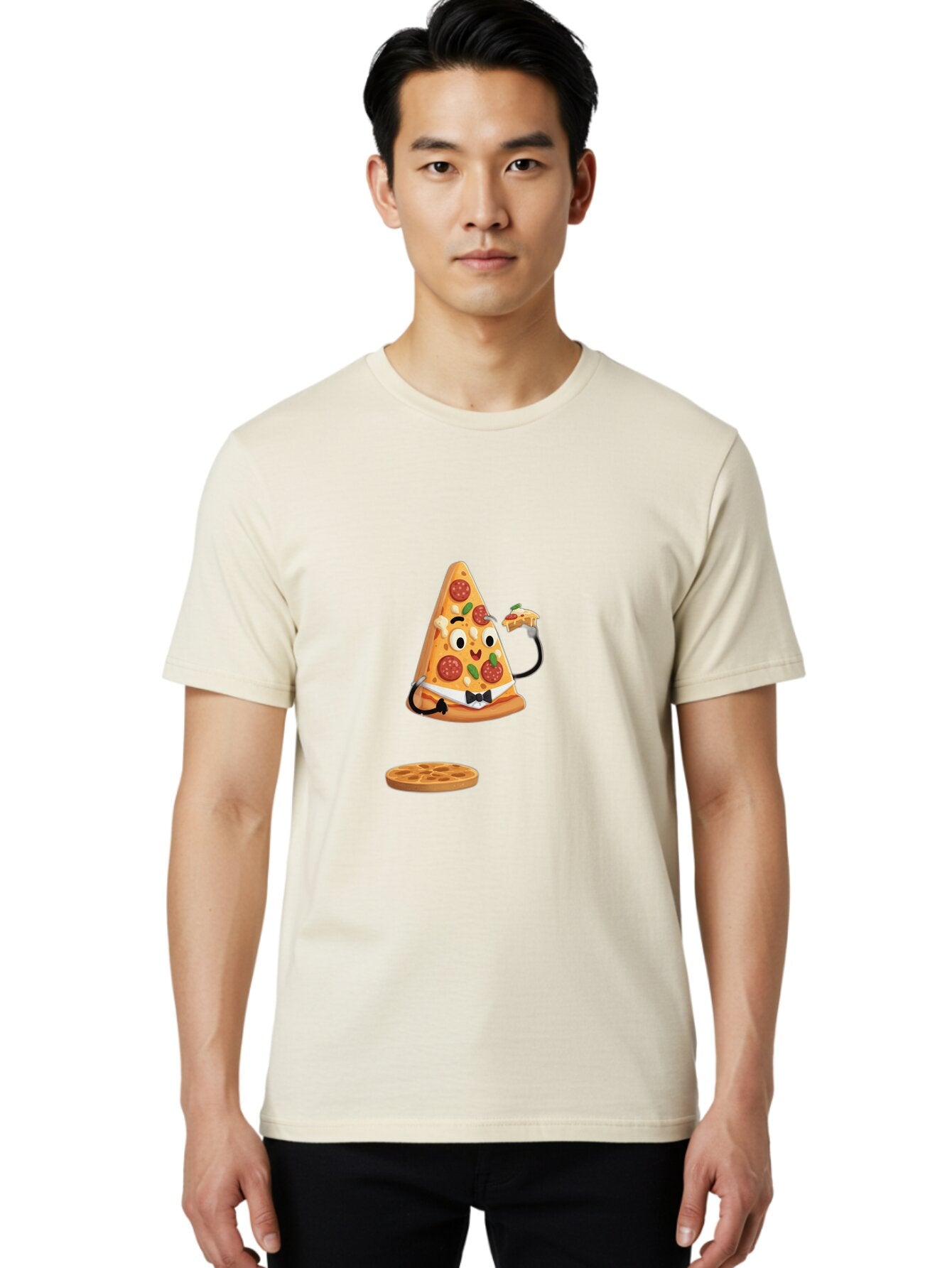Pizza-Slice-Character Men'S Graphic Tee, 100% Cotton, Comfortable Casual Summer Wear, Machine Washable, Vintage Camera, Old Camera, Antique Camera, Black Camera, Classic Photography, Photography Equipment, Nostalgic Device, Film Camera, Ban168 27