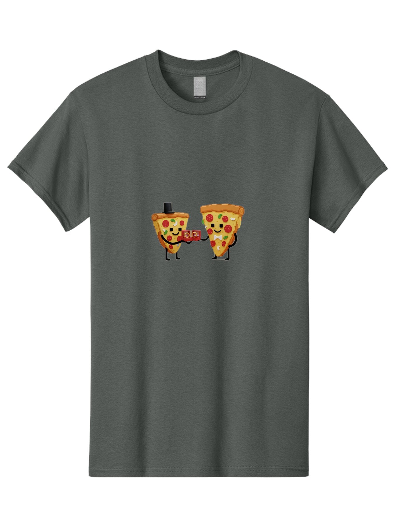 Pizza-Slice-Pals Men'S Graphic Tee, 100% Cotton, Comfortable Casual Summer Wear, Machine Washable, Vintage Camera, Old Camera, Antique Camera, Black Camera, Classic Photography, Photography Equipment, Nostalgic Device, Film Camera, Camera Art Ban170