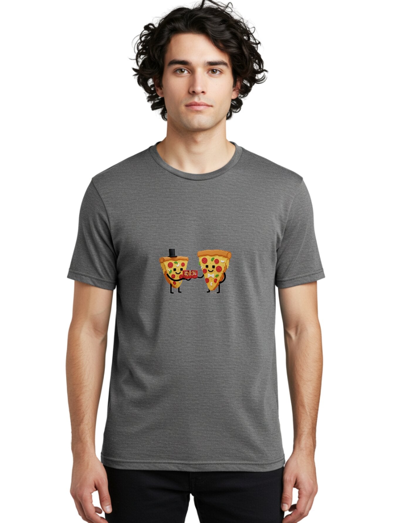 Pizza-Slice-Pals Men'S Graphic Tee, 100% Cotton, Comfortable Casual Summer Wear, Machine Washable, Vintage Camera, Old Camera, Antique Camera, Black Camera, Classic Photography, Photography Equipment, Nostalgic Device, Film Camera, Camera Art Ban170 24
