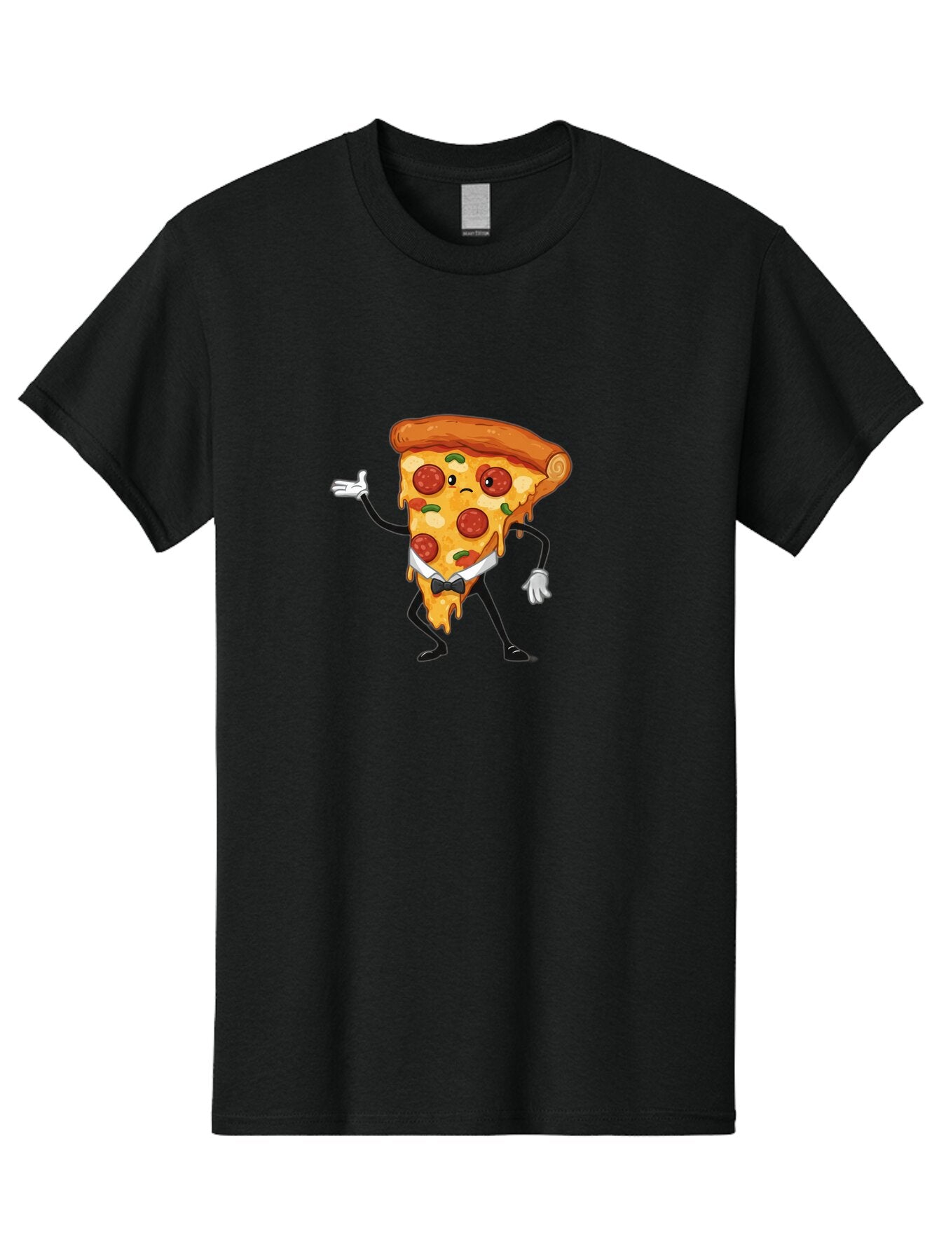 Pizza-Slice Men'S Graphic Tee, 100% Cotton, Comfortable Casual Summer Wear, Machine Washable, Vintage Camera, Old Camera, Antique Camera, Black Camera, Classic Photography, Photography Equipment, Nostalgic Device, Film Camera, Camera Art Ban171 3