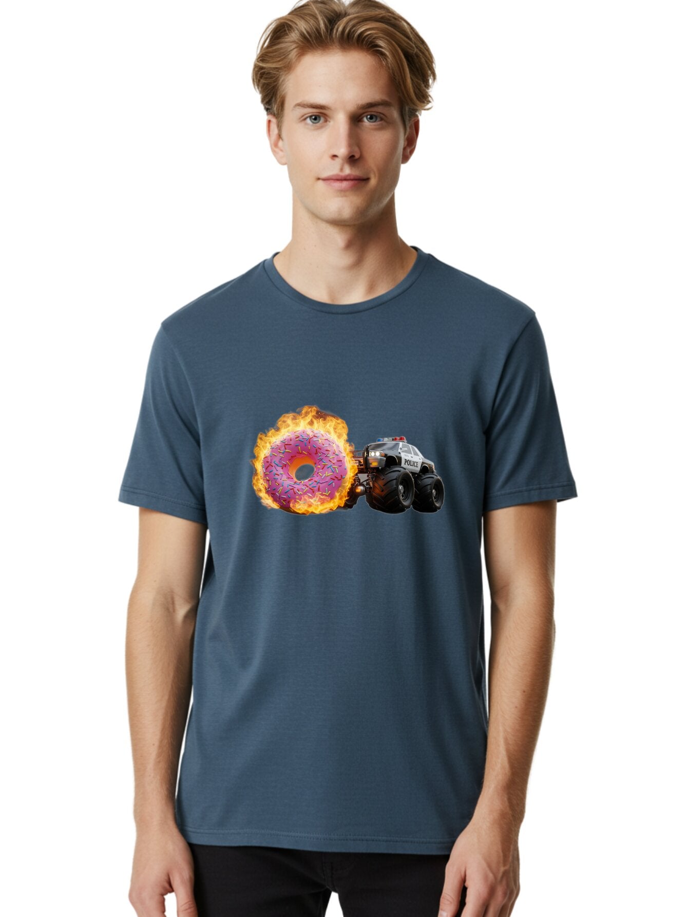 Police Men'S Graphic Tee, 100% Cotton, Comfortable Casual Summer Wear, Machine Washable, Vintage Camera, Old Camera, Antique Camera, Black Camera, Classic Photography, Photography Equipment, Nostalgic Device, Film Camera, Camera Art Ban178 24