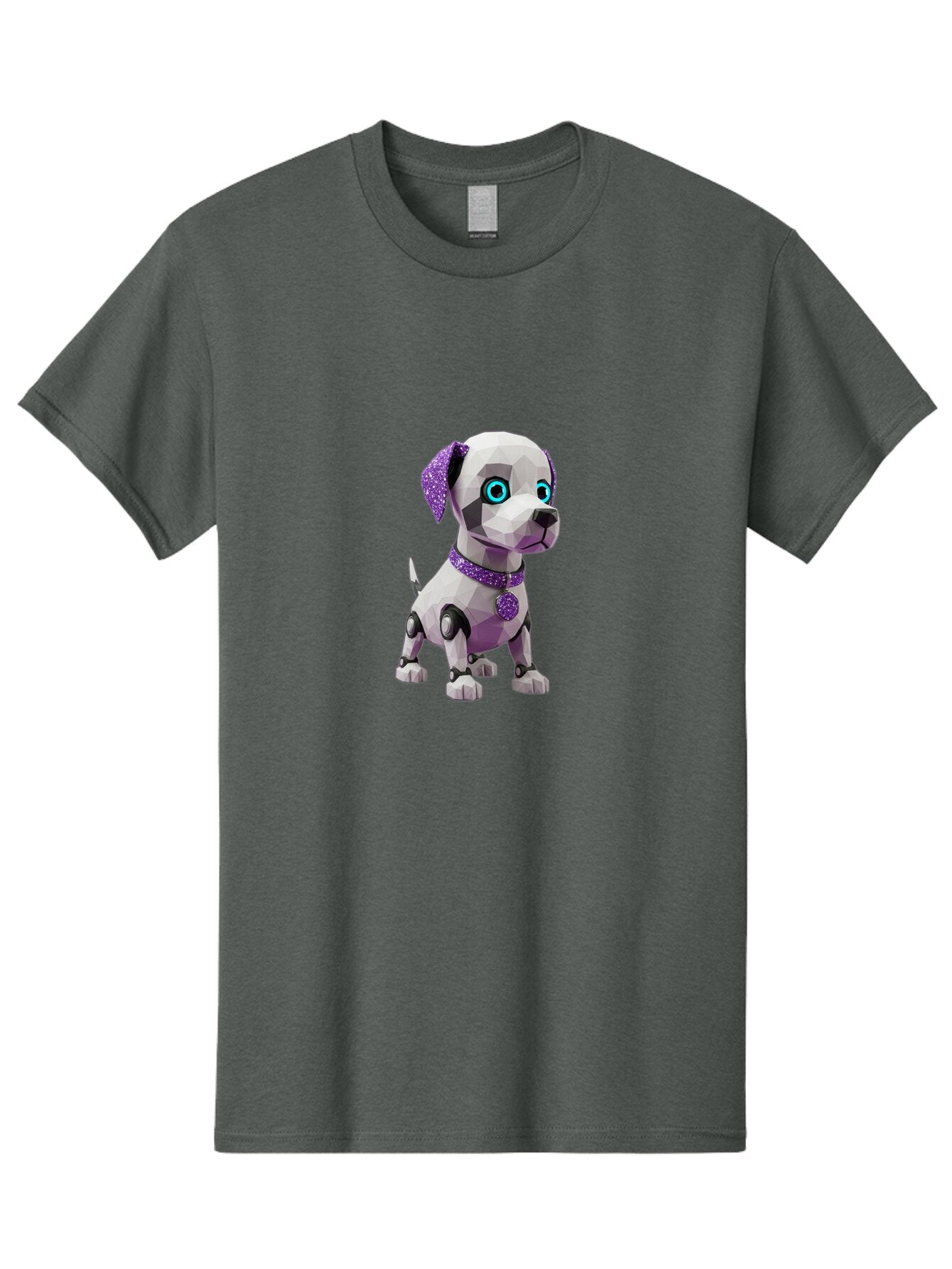 Polygonal-Dog Men'S Graphic Tee, 100% Cotton, Comfortable Casual Summer Wear, Machine Washable, Vintage Camera, Old Camera, Antique Camera, Black Camera, Classic Photography, Photography Equipment, Nostalgic Device, Film Camera, Camera Art Ban180 4