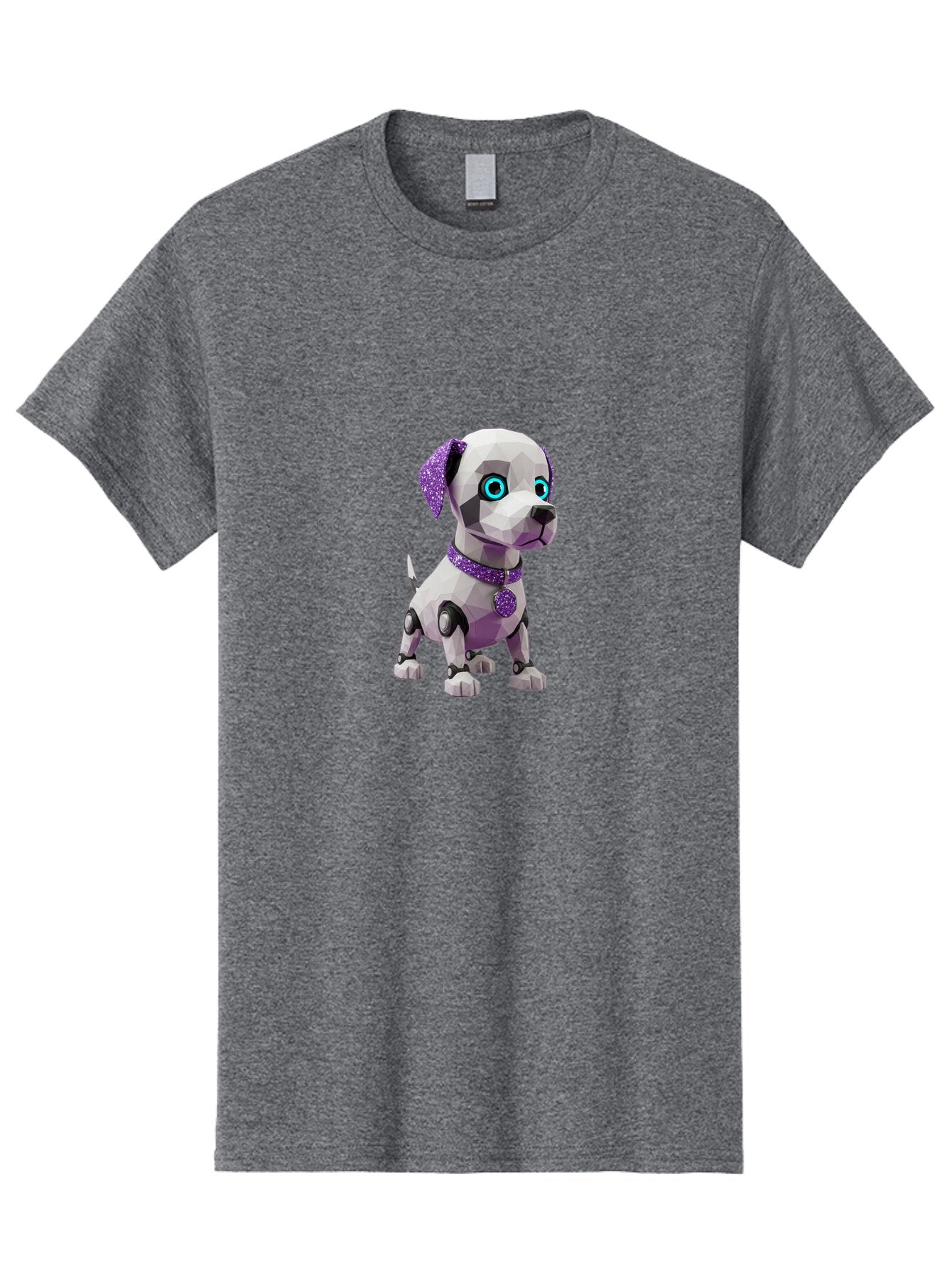 Polygonal-Dog Men'S Graphic Tee, 100% Cotton, Comfortable Casual Summer Wear, Machine Washable, Vintage Camera, Old Camera, Antique Camera, Black Camera, Classic Photography, Photography Equipment, Nostalgic Device, Film Camera, Camera Art Ban180 9