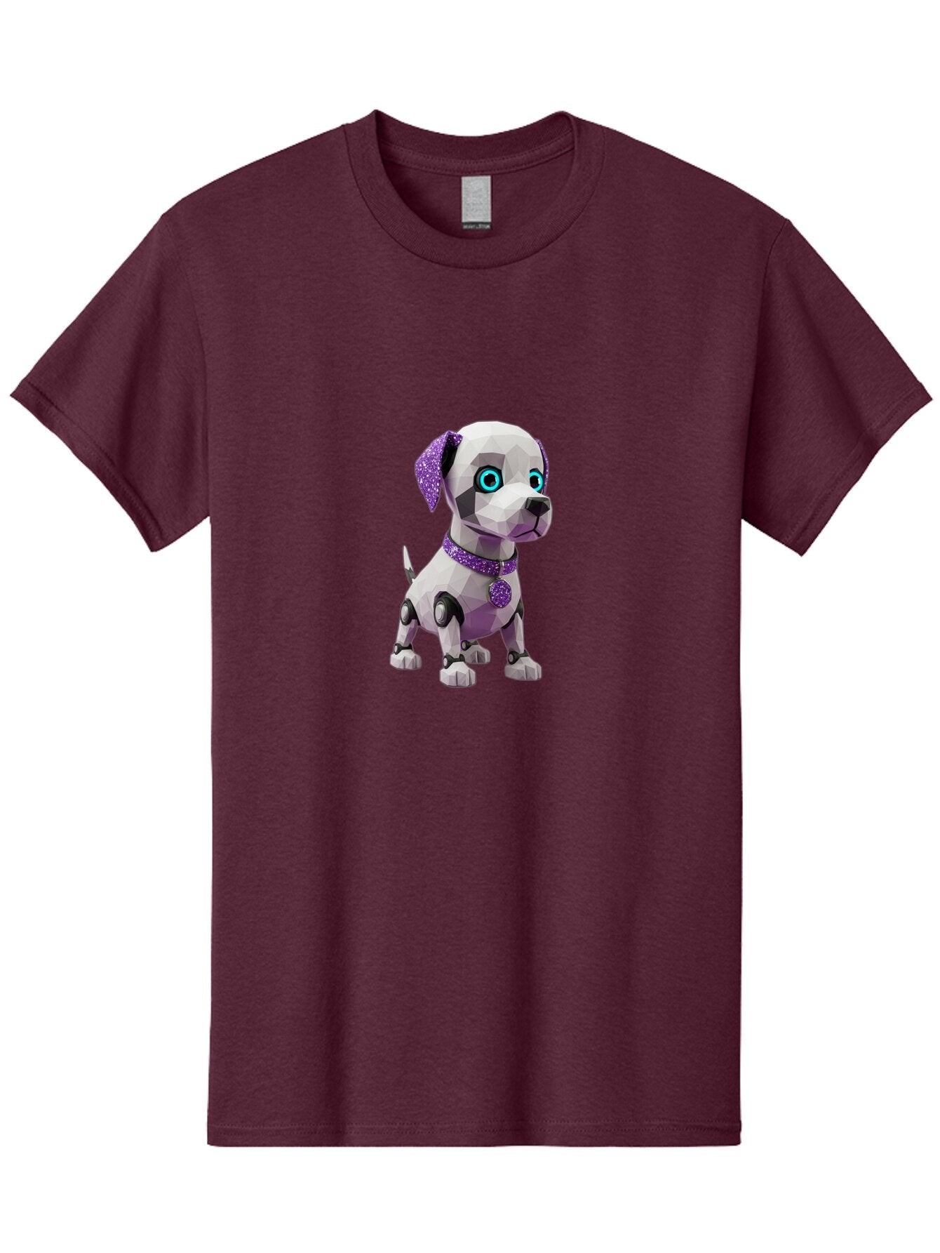 Polygonal-Dog Men'S Graphic Tee, 100% Cotton, Comfortable Casual Summer Wear, Machine Washable, Vintage Camera, Old Camera, Antique Camera, Black Camera, Classic Photography, Photography Equipment, Nostalgic Device, Film Camera, Camera Art Ban180 7