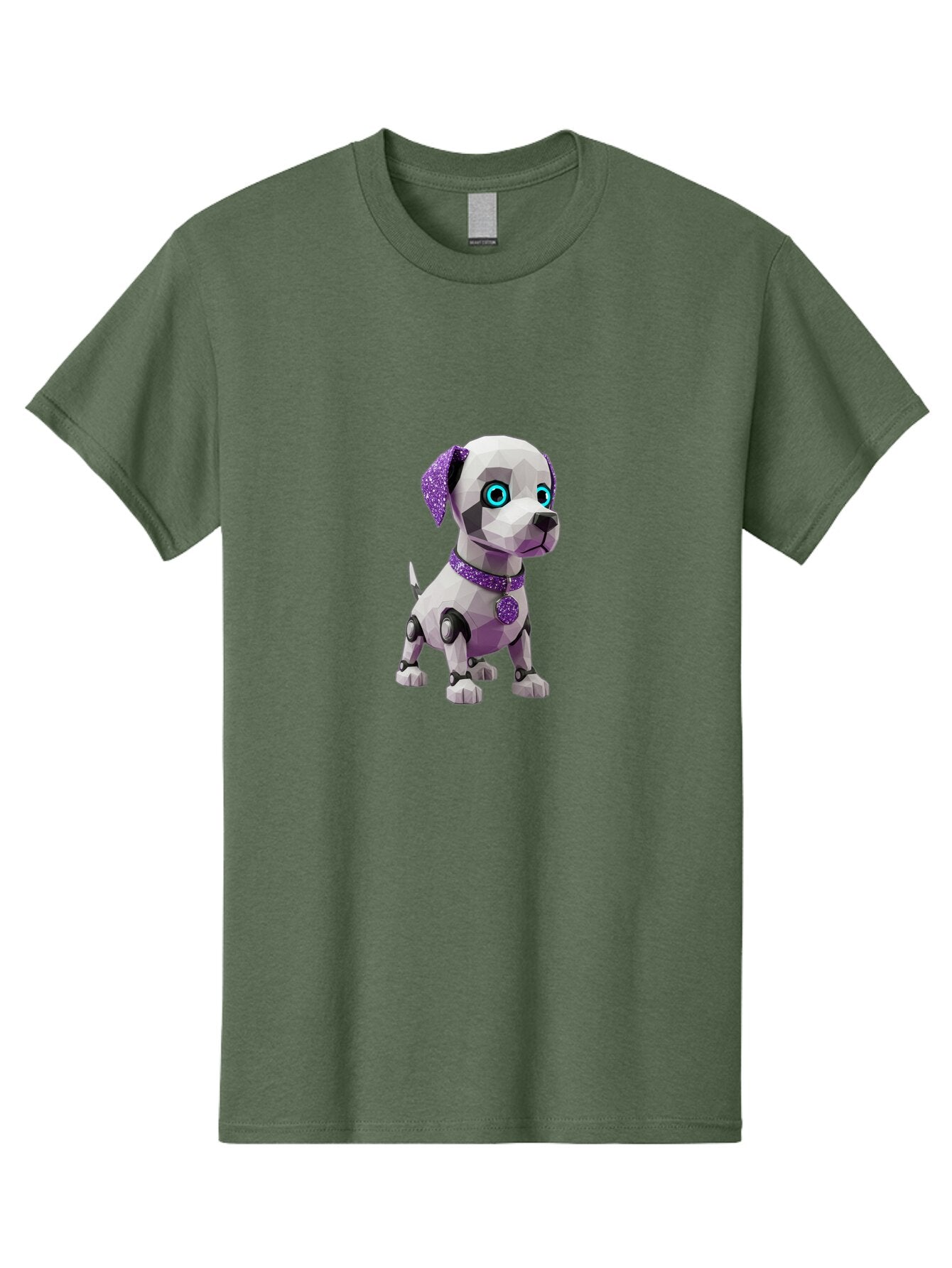 Polygonal-Dog Men'S Graphic Tee, 100% Cotton, Comfortable Casual Summer Wear, Machine Washable, Vintage Camera, Old Camera, Antique Camera, Black Camera, Classic Photography, Photography Equipment, Nostalgic Device, Film Camera, Camera Art Ban180 6