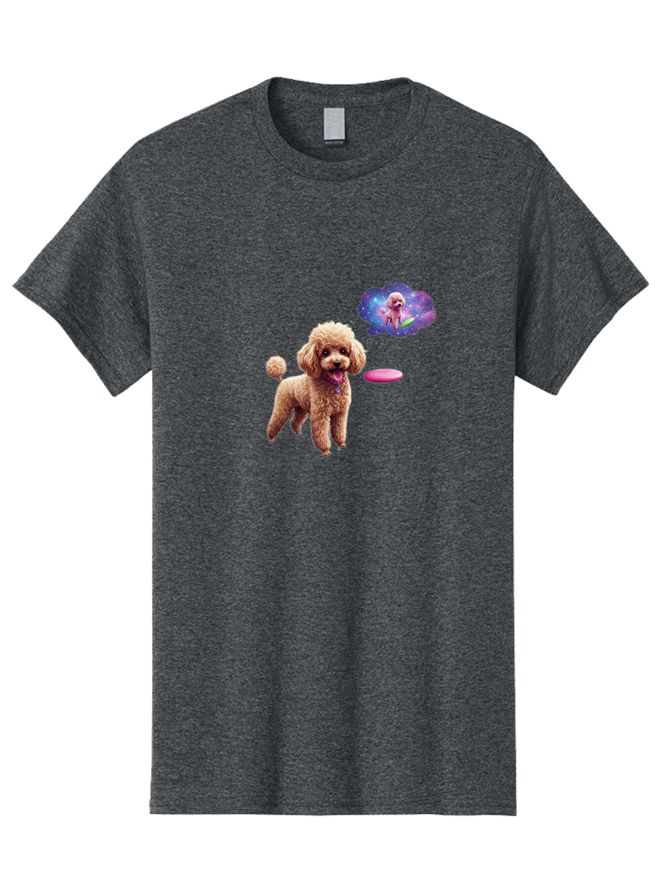 Poodle-In-Space Men'S Graphic Tee, 100% Cotton, Comfortable Casual Summer Wear, Machine Washable, Vintage Camera, Old Camera, Antique Camera, Black Camera, Classic Photography, Photography Equipment, Nostalgic Device, Film Camera, Camera Art Ban182 5