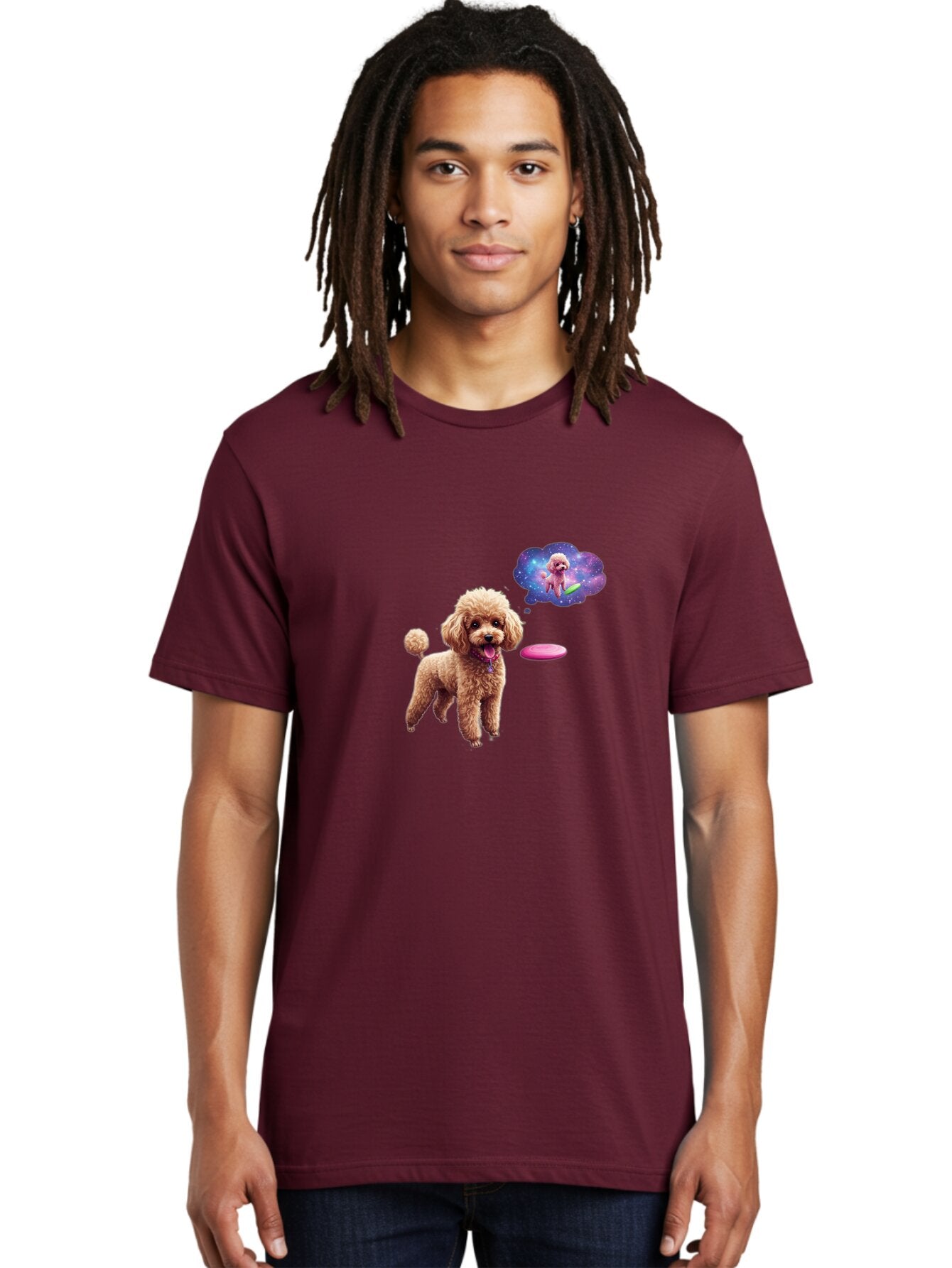 Poodle-In-Space Men'S Graphic Tee, 100% Cotton, Comfortable Casual Summer Wear, Machine Washable, Vintage Camera, Old Camera, Antique Camera, Black Camera, Classic Photography, Photography Equipment, Nostalgic Device, Film Camera, Camera Art Ban182 29