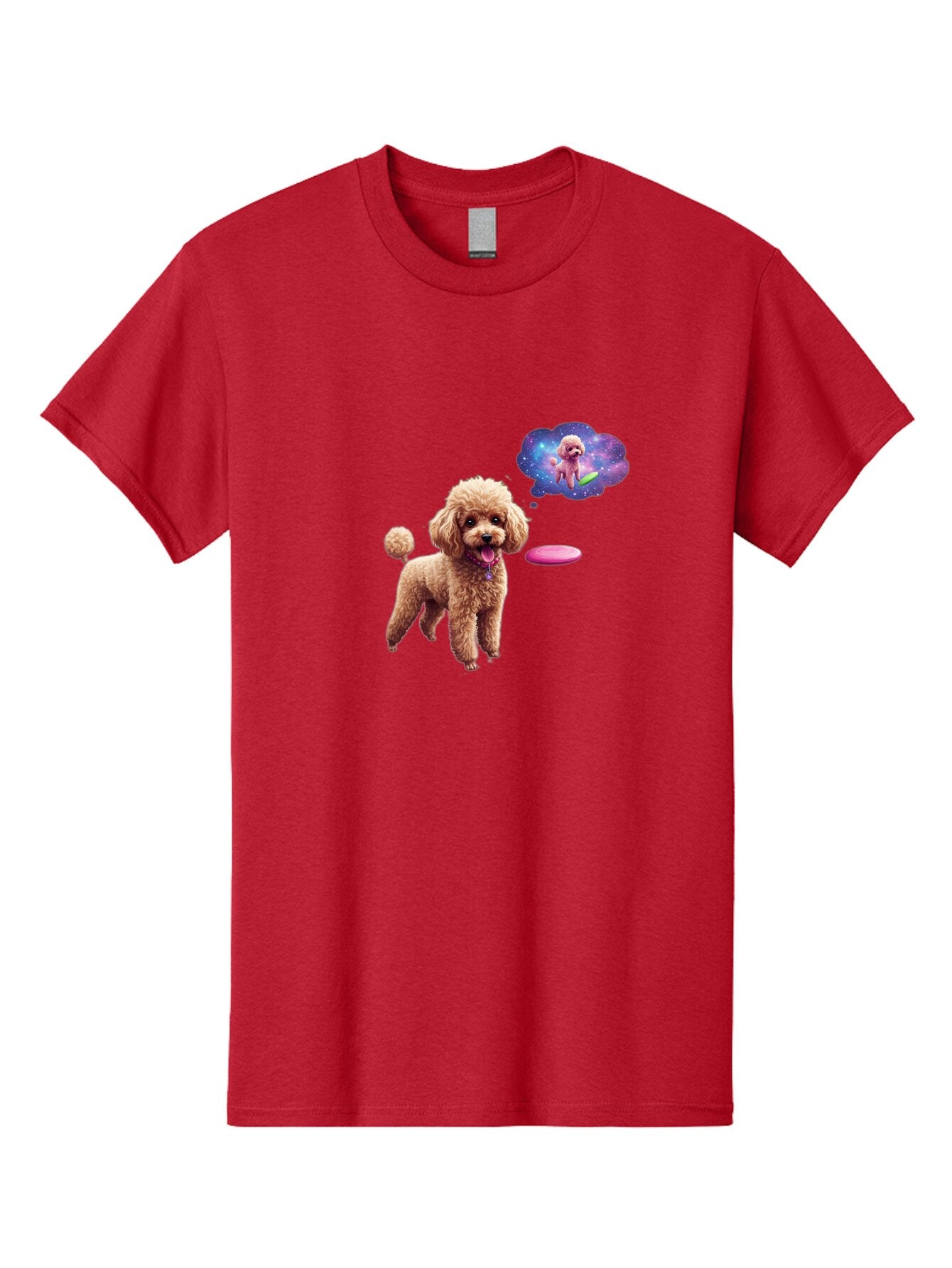 Poodle-In-Space Men'S Graphic Tee, 100% Cotton, Comfortable Casual Summer Wear, Machine Washable, Vintage Camera, Old Camera, Antique Camera, Black Camera, Classic Photography, Photography Equipment, Nostalgic Device, Film Camera, Camera Art Ban182