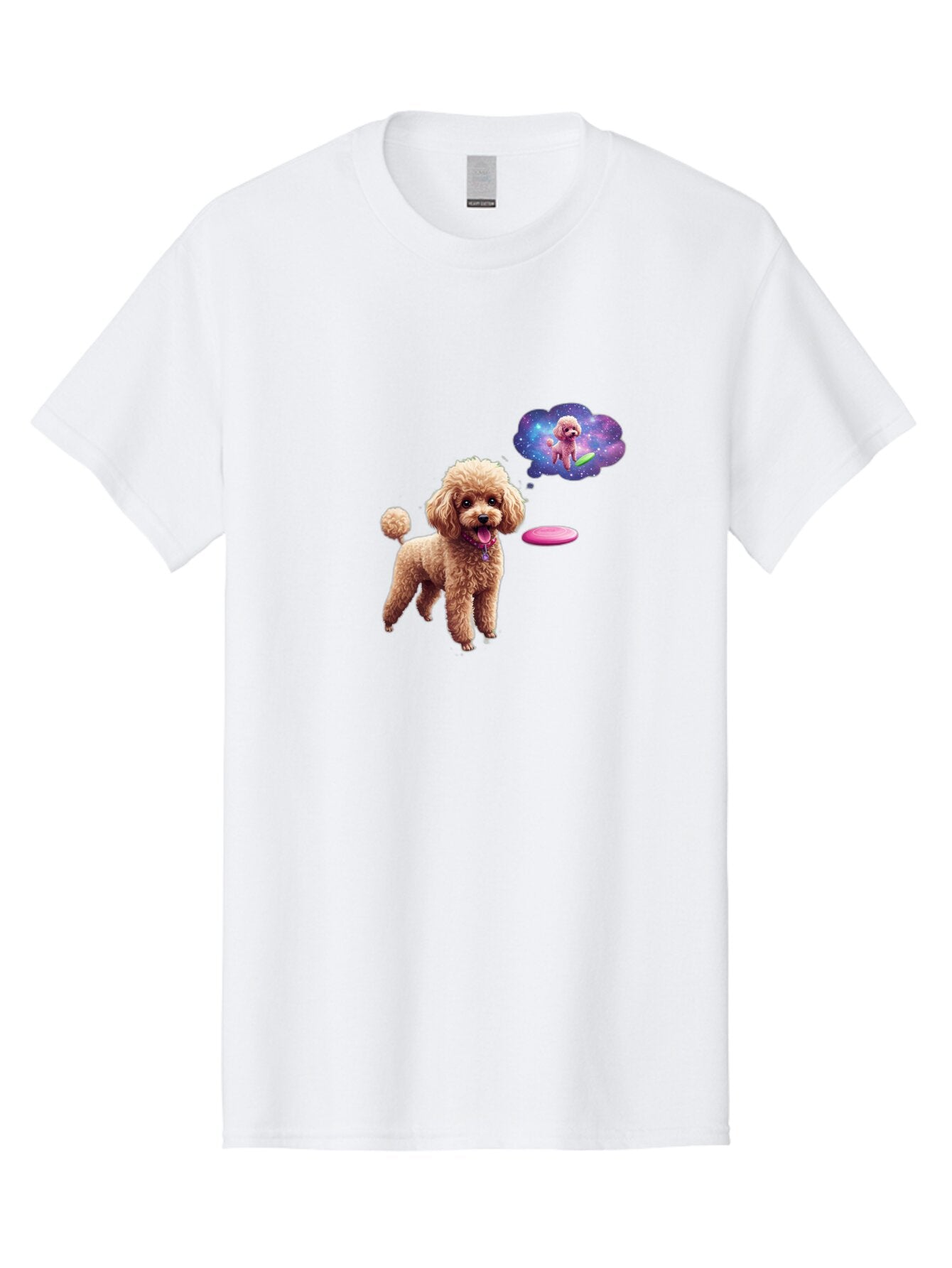 Poodle-In-Space Men'S Graphic Tee, 100% Cotton, Comfortable Casual Summer Wear, Machine Washable, Vintage Camera, Old Camera, Antique Camera, Black Camera, Classic Photography, Photography Equipment, Nostalgic Device, Film Camera, Camera Art Ban182 7