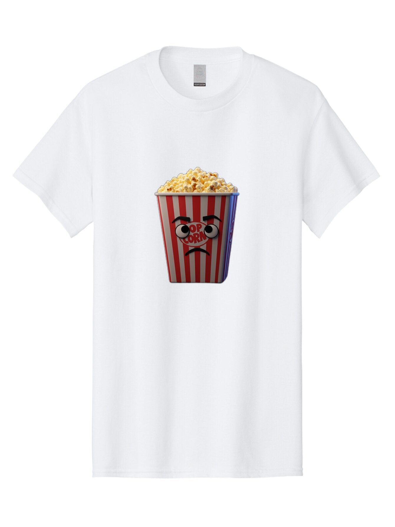 Pop-Corn-1 Men'S Graphic Tee, 100% Cotton, Comfortable Casual Summer Wear, Machine Washable, Vintage Camera, Old Camera, Antique Camera, Black Camera, Classic Photography, Photography Equipment, Nostalgic Device, Film Camera, Camera Art Ban183 5