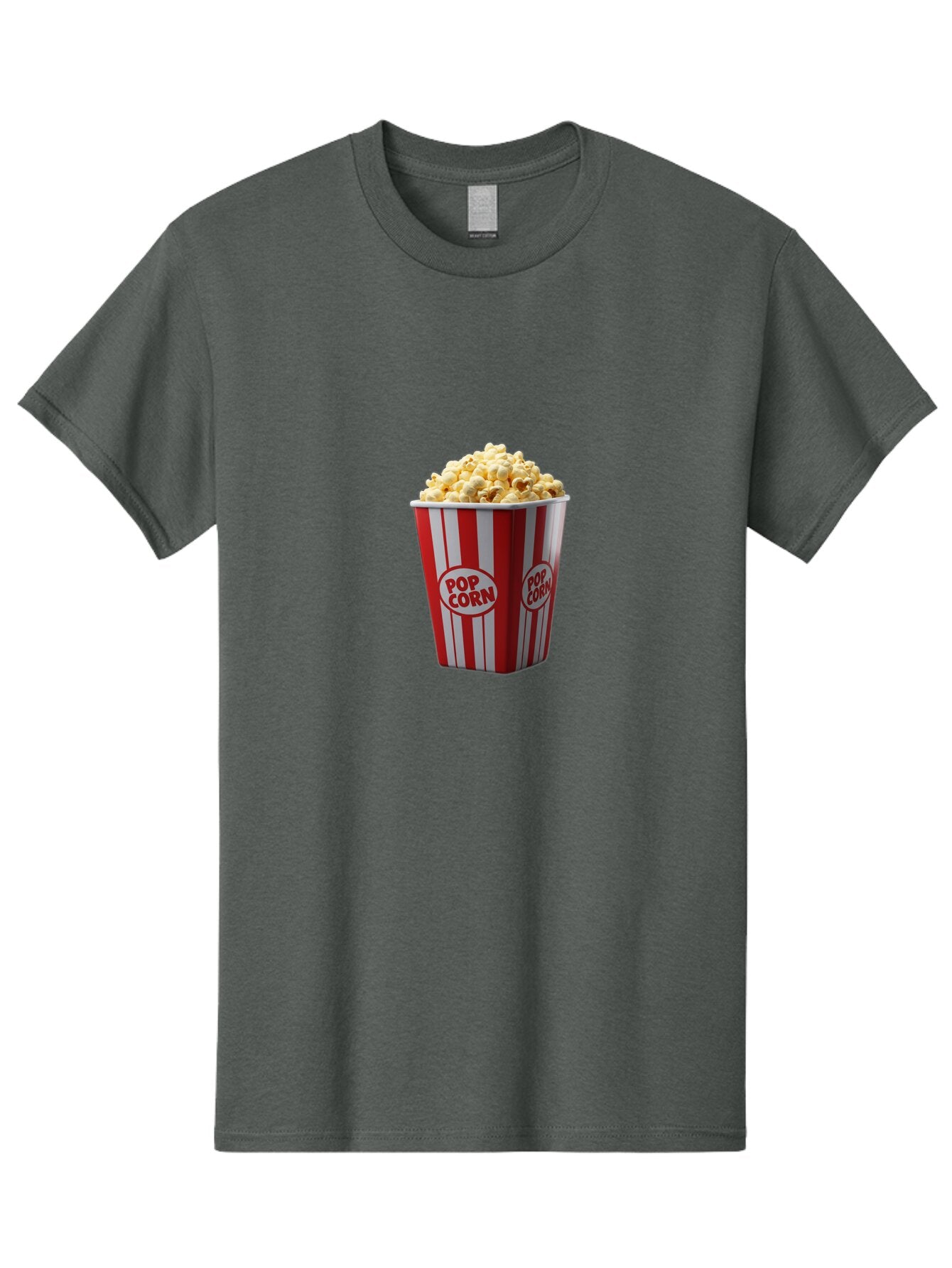 Pop-Corn-2 Men'S Graphic Tee, 100% Cotton, Comfortable Casual Summer Wear, Machine Washable, Vintage Camera, Old Camera, Antique Camera, Black Camera, Classic Photography, Photography Equipment, Nostalgic Device, Film Camera, Camera Art Ban184 6