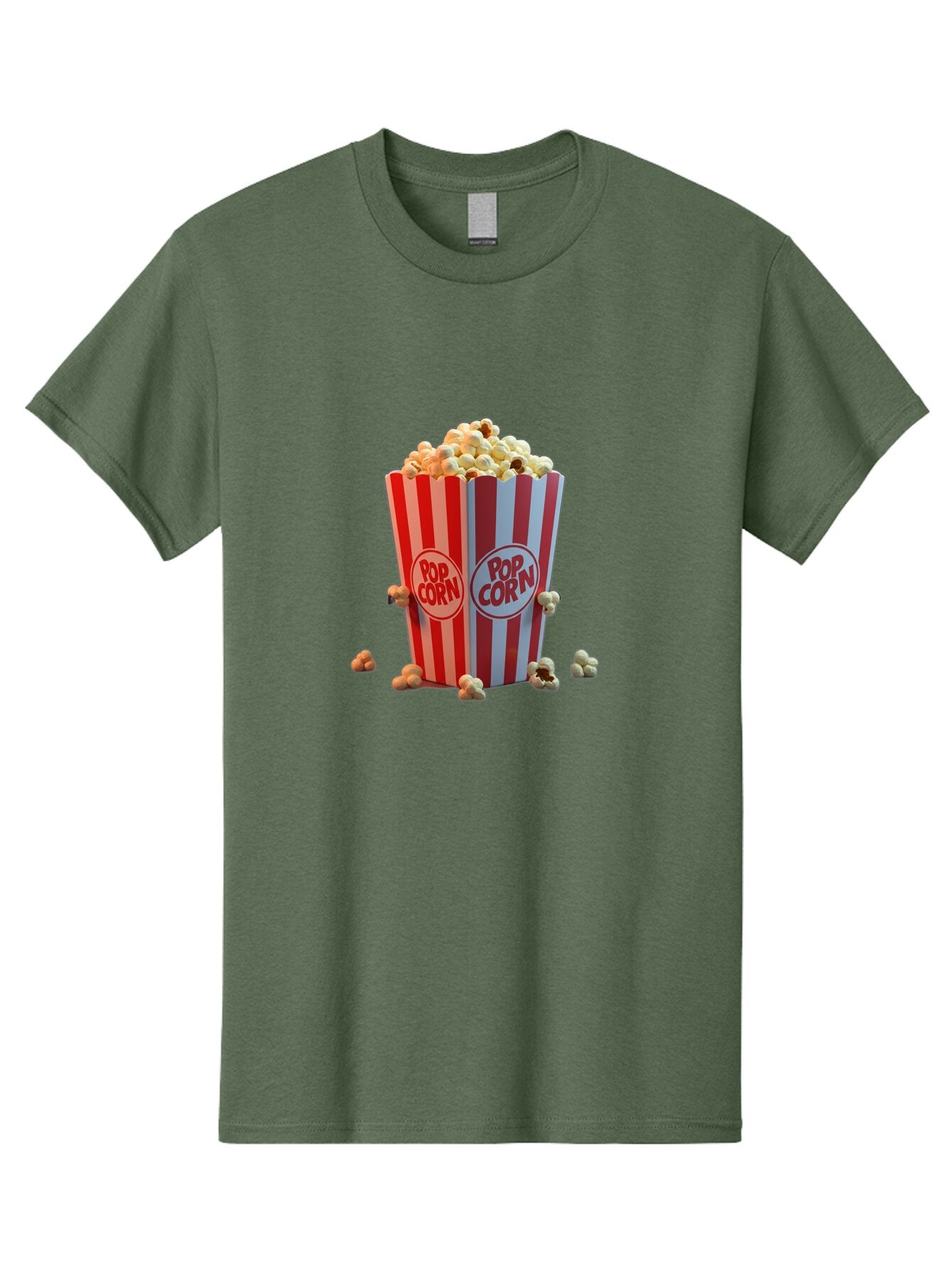Pop-Corn-3 Men'S Graphic Tee, 100% Cotton, Comfortable Casual Summer Wear, Machine Washable, Vintage Camera, Old Camera, Antique Camera, Black Camera, Classic Photography, Photography Equipment, Nostalgic Device, Film Camera, Camera Art Ban185 8