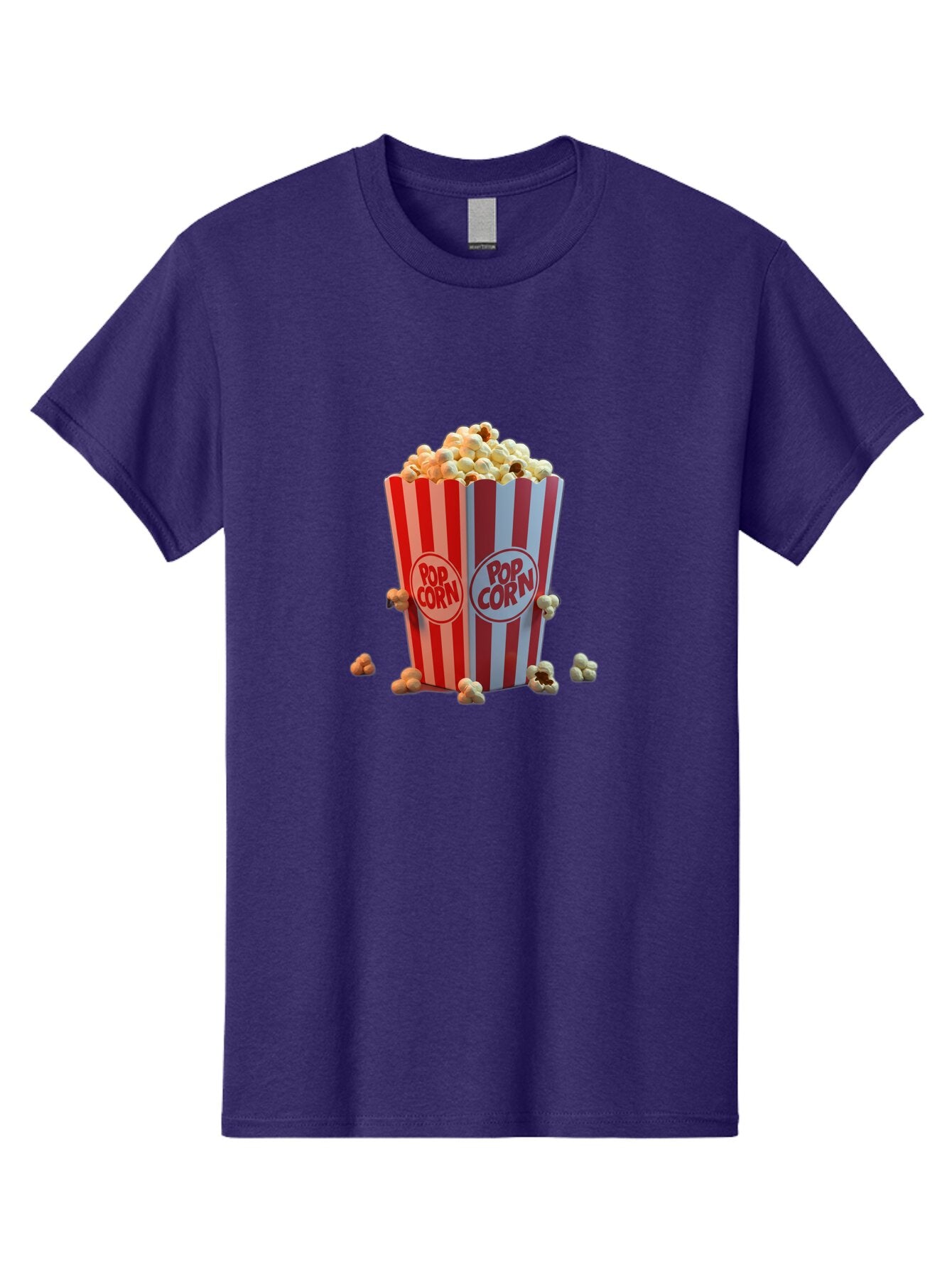 Pop-Corn-3 Men'S Graphic Tee, 100% Cotton, Comfortable Casual Summer Wear, Machine Washable, Vintage Camera, Old Camera, Antique Camera, Black Camera, Classic Photography, Photography Equipment, Nostalgic Device, Film Camera, Camera Art Ban185 4