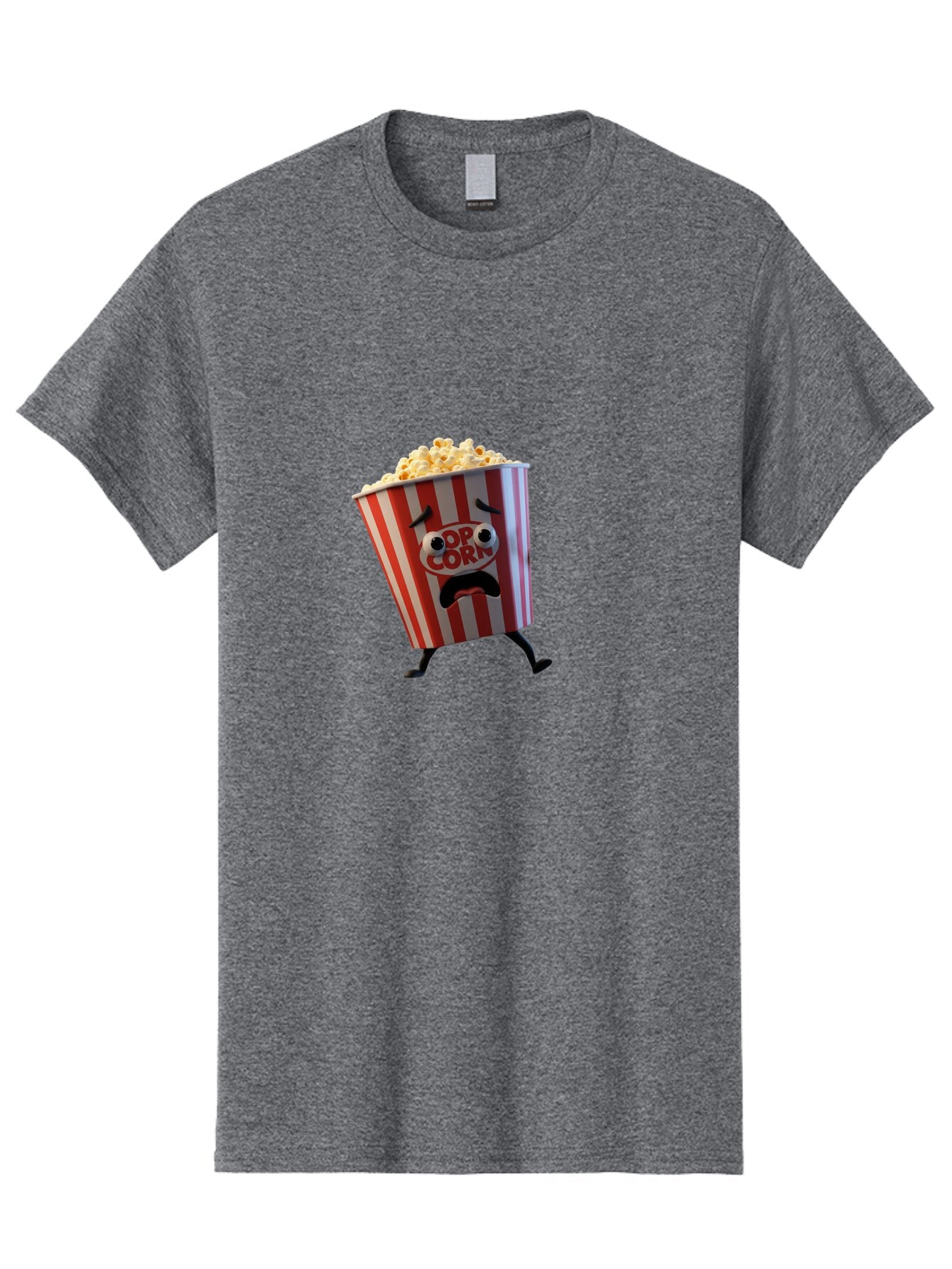 Pop-Corn-5 Men'S Graphic Tee, 100% Cotton, Comfortable Casual Summer Wear, Machine Washable, Vintage Camera, Old Camera, Antique Camera, Black Camera, Classic Photography, Photography Equipment, Nostalgic Device, Film Camera, Camera Art Ban187