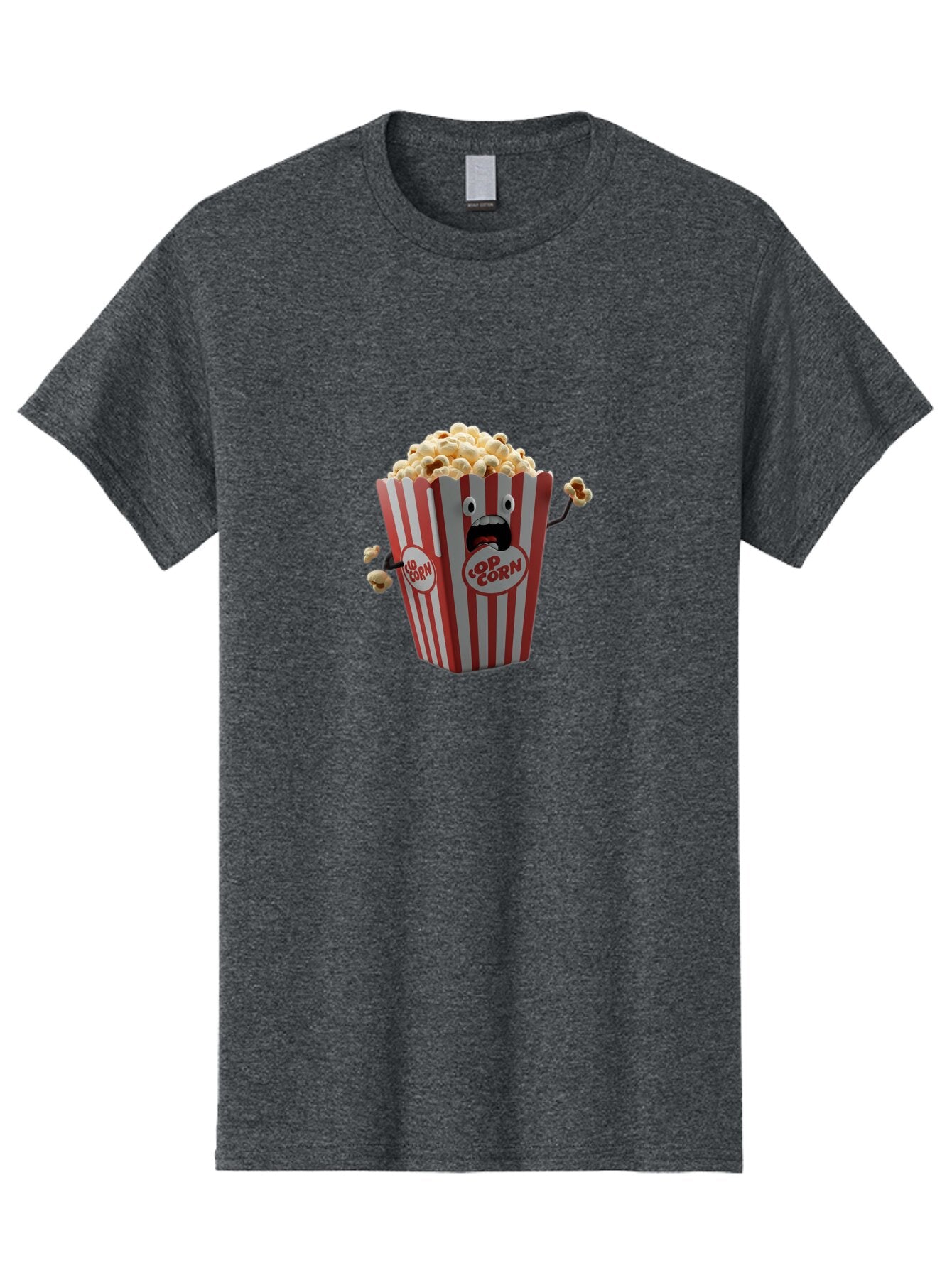 Pop-Corn Men'S Graphic Tee, 100% Cotton, Comfortable Casual Summer Wear, Machine Washable, Vintage Camera, Old Camera, Antique Camera, Black Camera, Classic Photography, Photography Equipment, Nostalgic Device, Film Camera, Camera Art Ban188 4