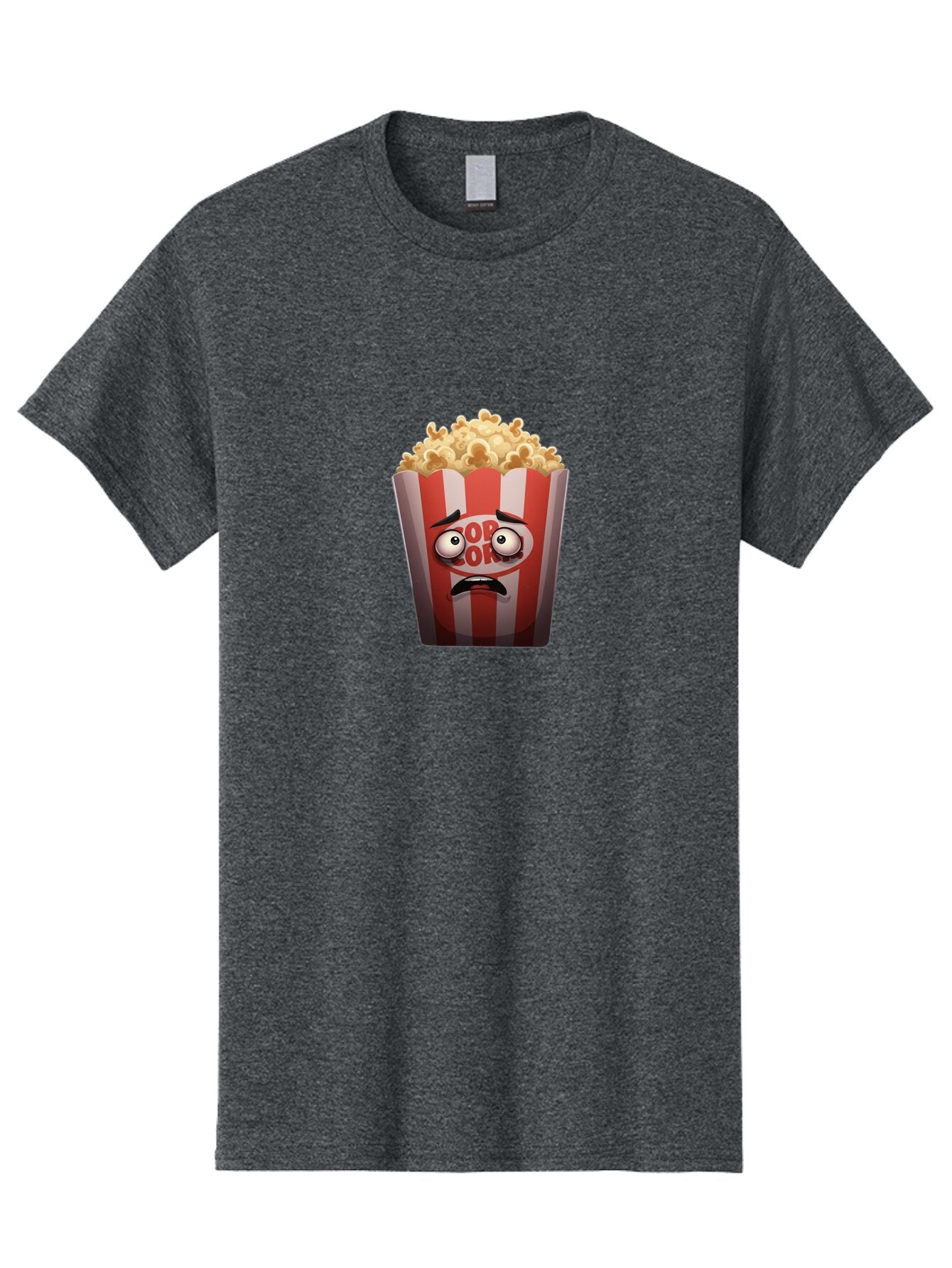 Popcorn-1 Men'S Graphic Tee, 100% Cotton, Comfortable Casual Summer Wear, Machine Washable, Vintage Camera, Old Camera, Antique Camera, Black Camera, Classic Photography, Photography Equipment, Nostalgic Device, Film Camera, Camera Art Ban189 10