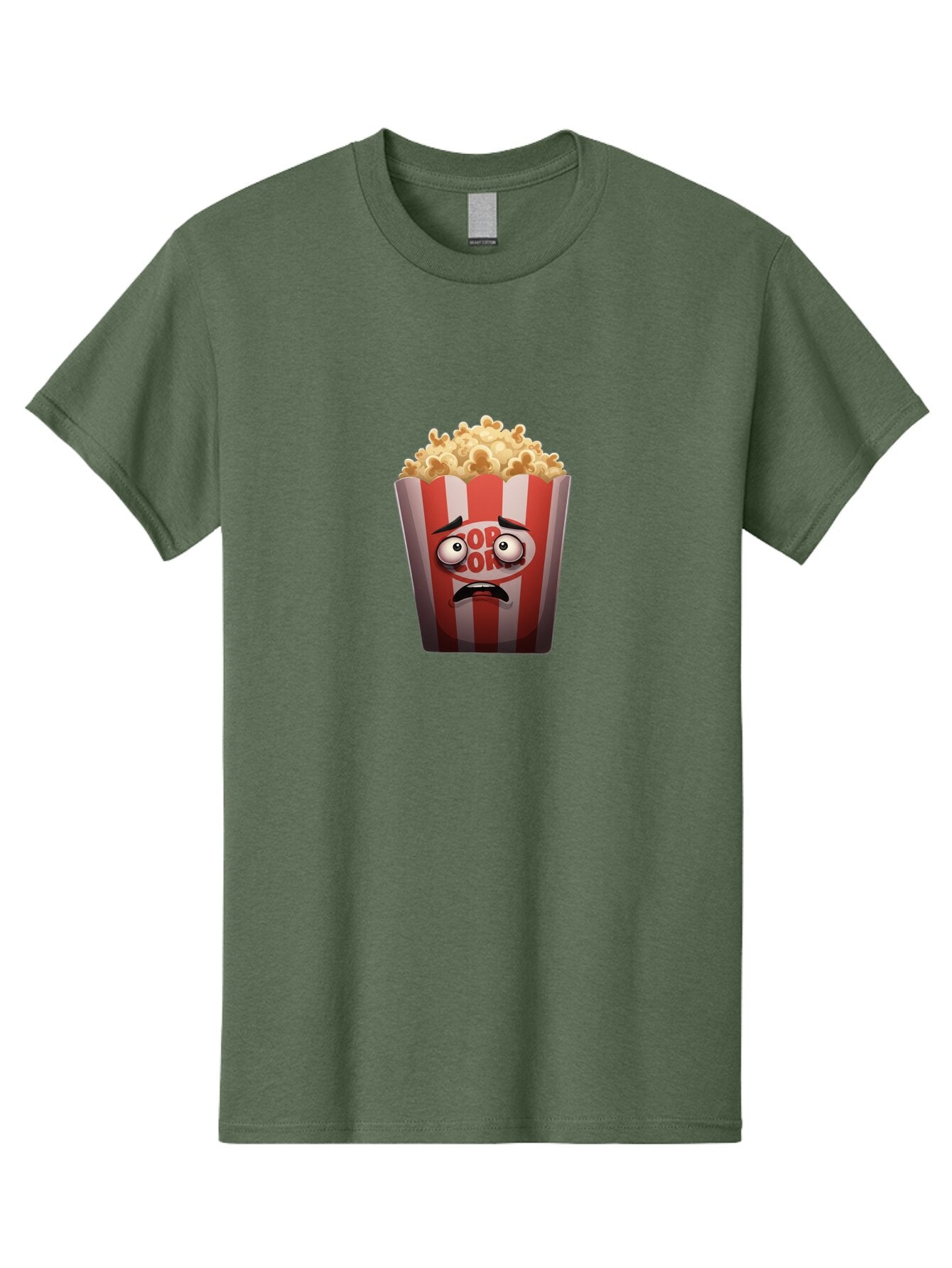 Popcorn-1 Men'S Graphic Tee, 100% Cotton, Comfortable Casual Summer Wear, Machine Washable, Vintage Camera, Old Camera, Antique Camera, Black Camera, Classic Photography, Photography Equipment, Nostalgic Device, Film Camera, Camera Art Ban189 9