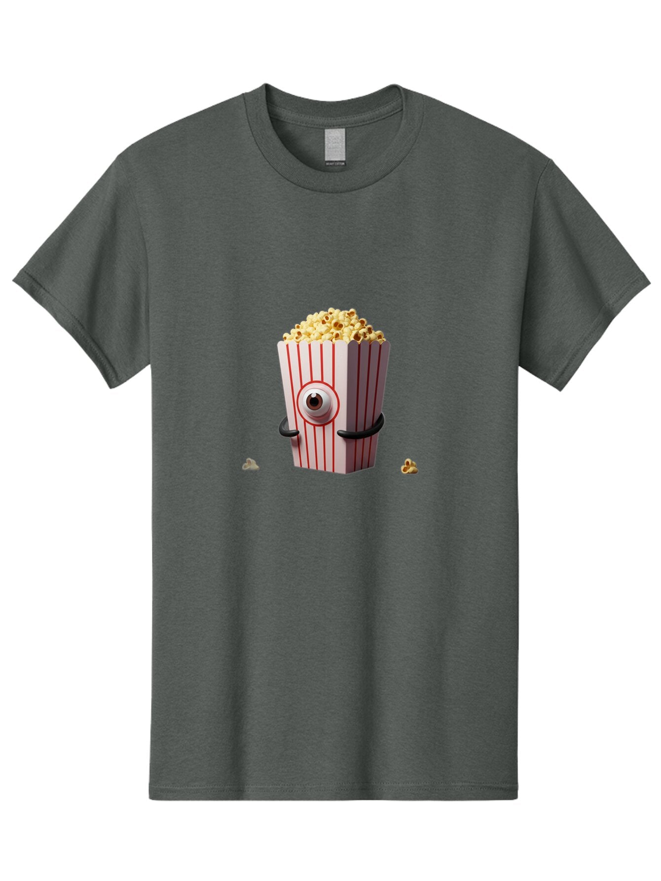 Popcorn-Bucket-1 Men'S Graphic Tee, 100% Cotton, Comfortable Casual Summer Wear, Machine Washable, Vintage Camera, Old Camera, Antique Camera, Black Camera, Classic Photography, Photography Equipment, Nostalgic Device, Film Camera, Camera Art Ban190 6