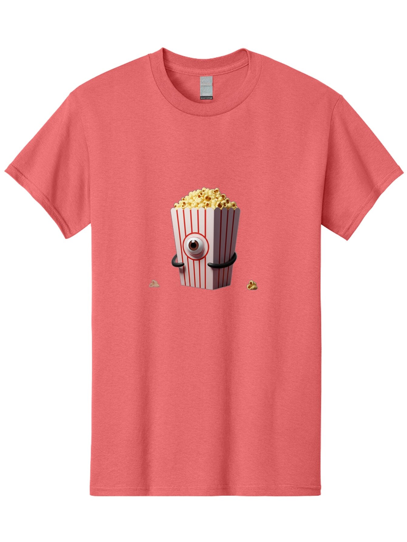 Popcorn-Bucket-1 Men'S Graphic Tee, 100% Cotton, Comfortable Casual Summer Wear, Machine Washable, Vintage Camera, Old Camera, Antique Camera, Black Camera, Classic Photography, Photography Equipment, Nostalgic Device, Film Camera, Camera Art Ban190 8