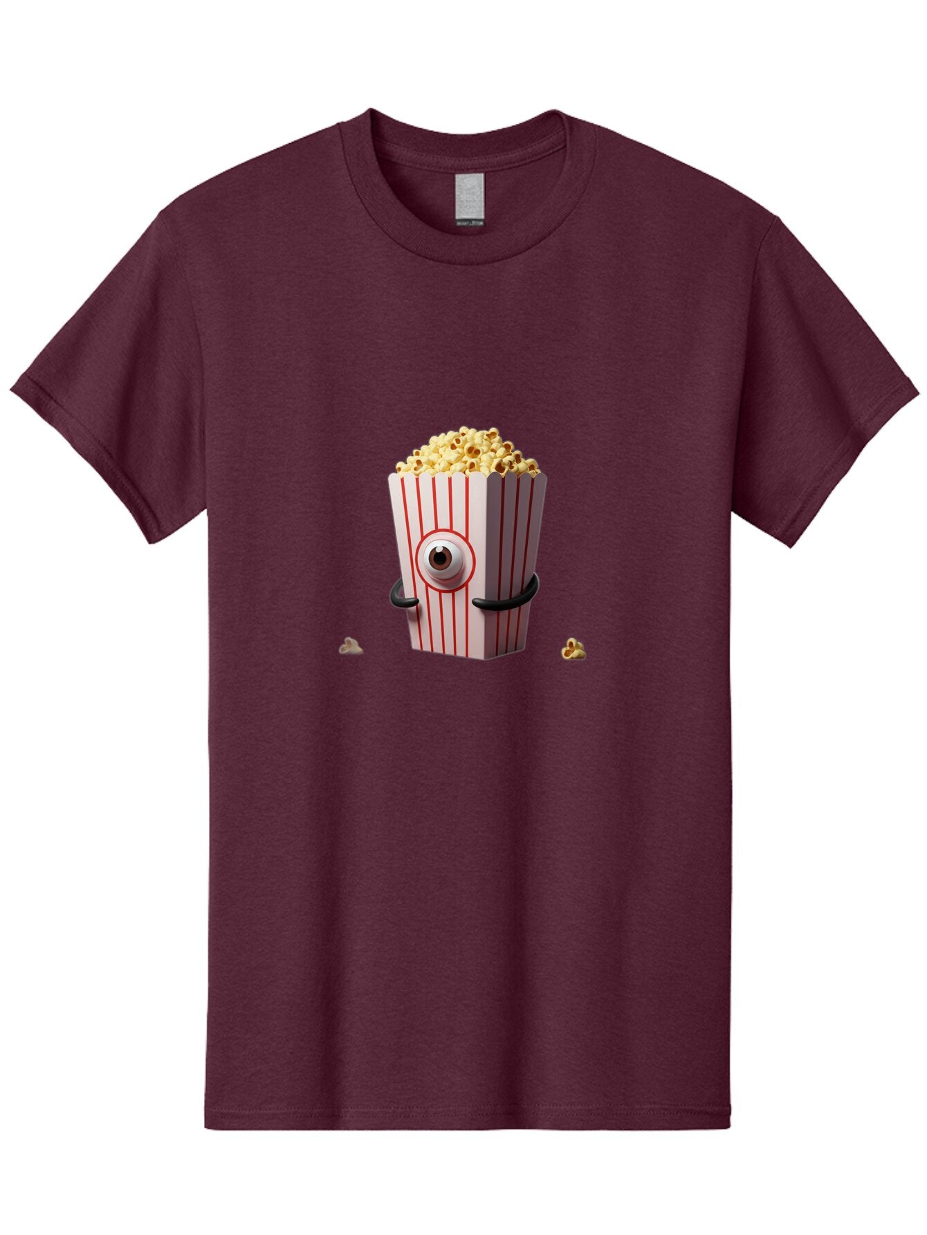 Popcorn-Bucket-1 Men'S Graphic Tee, 100% Cotton, Comfortable Casual Summer Wear, Machine Washable, Vintage Camera, Old Camera, Antique Camera, Black Camera, Classic Photography, Photography Equipment, Nostalgic Device, Film Camera, Camera Art Ban190 11