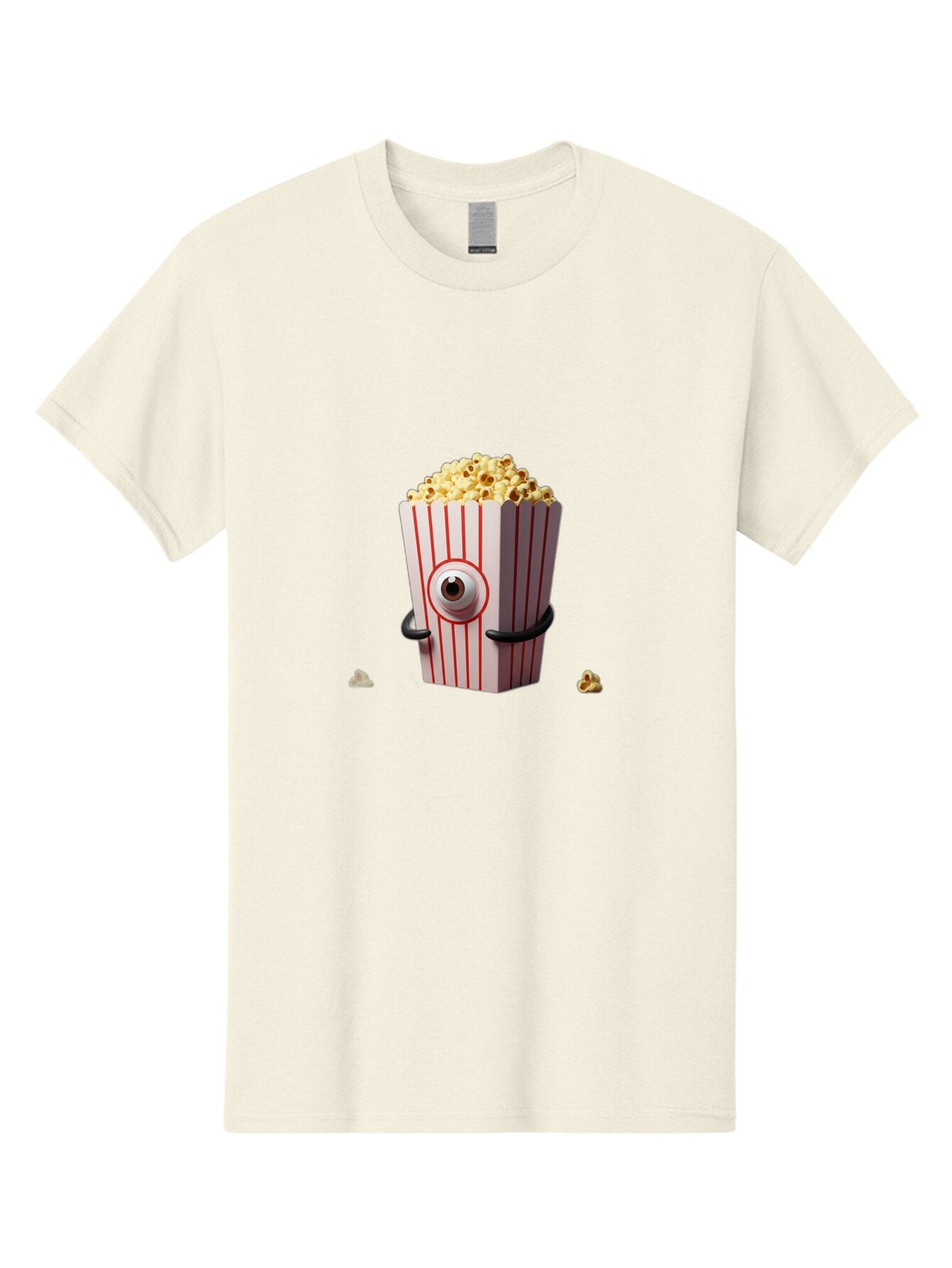Popcorn-Bucket-1 Men'S Graphic Tee, 100% Cotton, Comfortable Casual Summer Wear, Machine Washable, Vintage Camera, Old Camera, Antique Camera, Black Camera, Classic Photography, Photography Equipment, Nostalgic Device, Film Camera, Camera Art Ban190