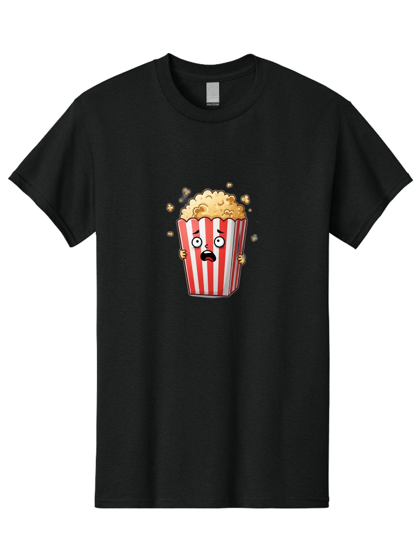 Popcorn-Bucket Men'S Graphic Tee, 100% Cotton, Comfortable Casual Summer Wear, Machine Washable, Vintage Camera, Old Camera, Antique Camera, Black Camera, Classic Photography, Photography Equipment, Nostalgic Device, Film Camera, Camera Art Ban191 4
