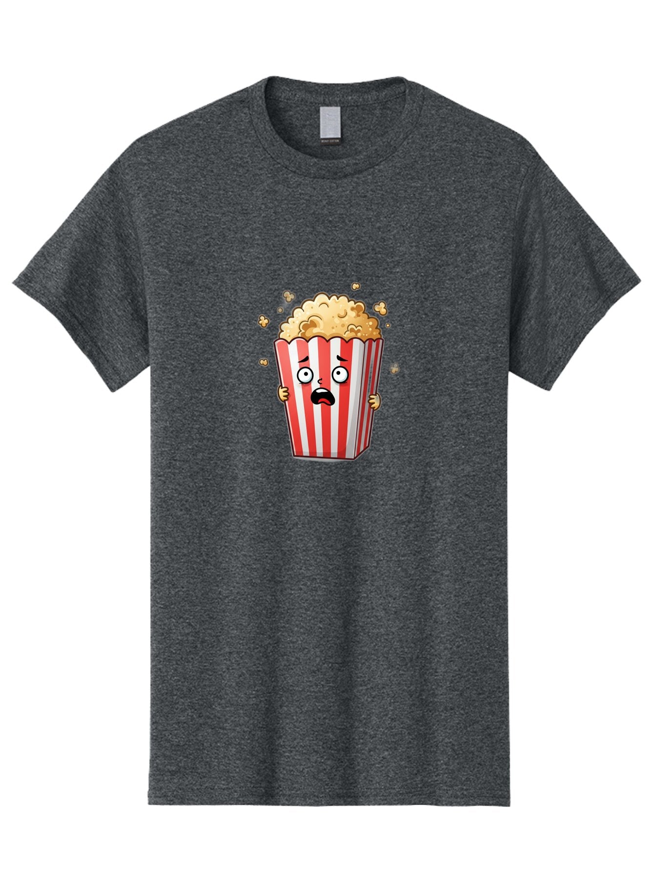 Popcorn-Bucket Men'S Graphic Tee, 100% Cotton, Comfortable Casual Summer Wear, Machine Washable, Vintage Camera, Old Camera, Antique Camera, Black Camera, Classic Photography, Photography Equipment, Nostalgic Device, Film Camera, Camera Art Ban191 7