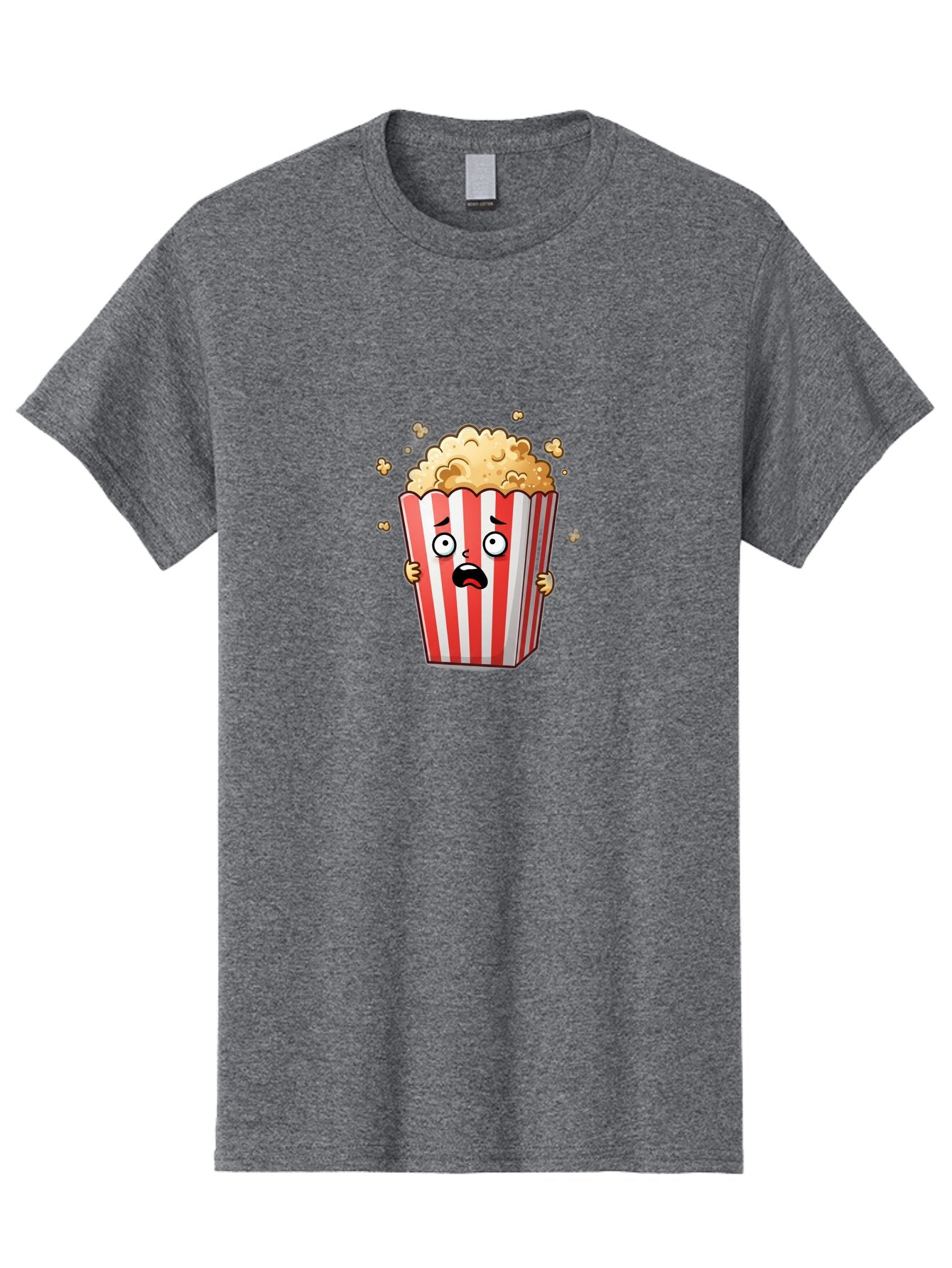 Popcorn-Bucket Men'S Graphic Tee, 100% Cotton, Comfortable Casual Summer Wear, Machine Washable, Vintage Camera, Old Camera, Antique Camera, Black Camera, Classic Photography, Photography Equipment, Nostalgic Device, Film Camera, Camera Art Ban191 8