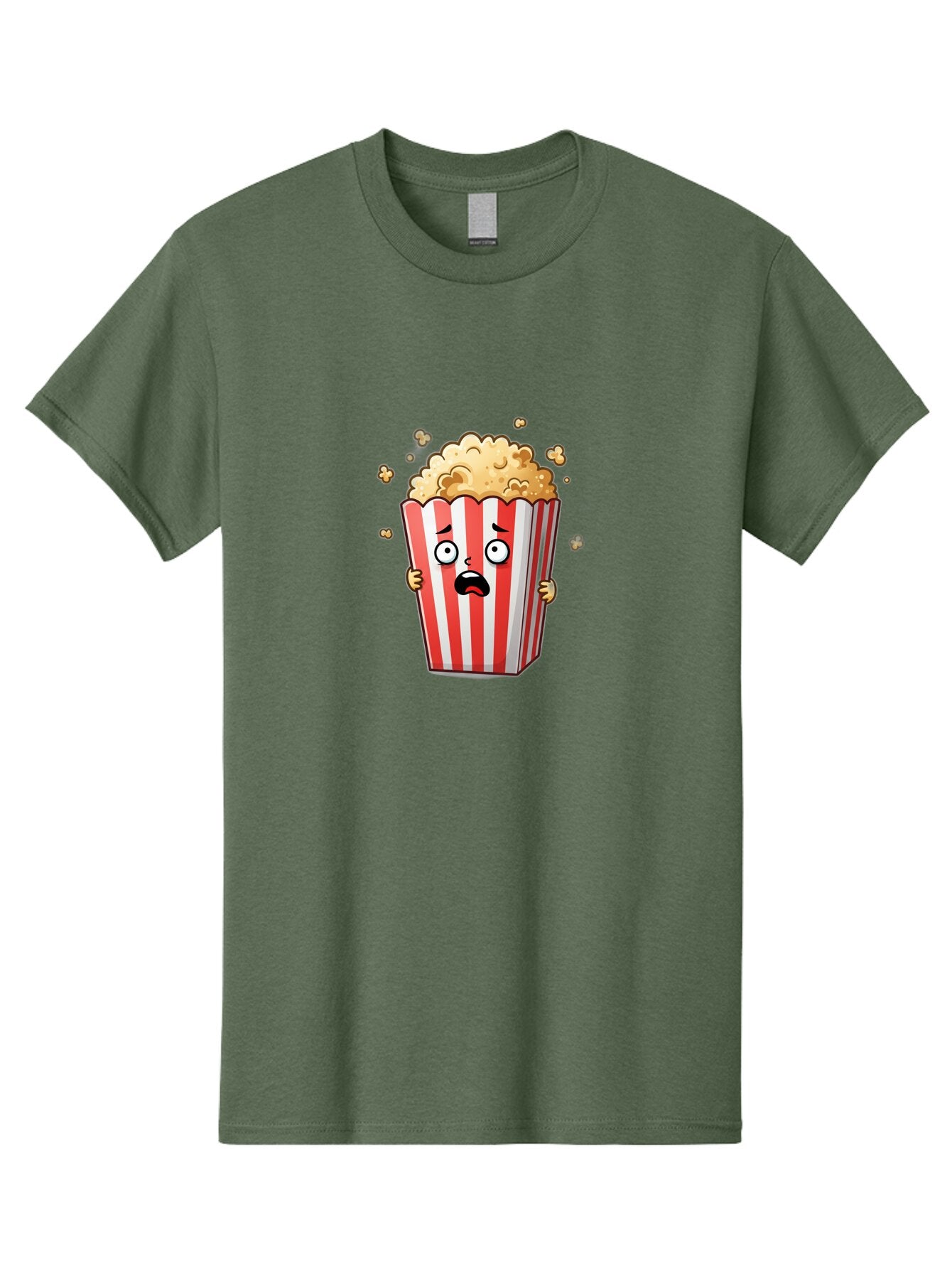 Popcorn-Bucket Men'S Graphic Tee, 100% Cotton, Comfortable Casual Summer Wear, Machine Washable, Vintage Camera, Old Camera, Antique Camera, Black Camera, Classic Photography, Photography Equipment, Nostalgic Device, Film Camera, Camera Art Ban191