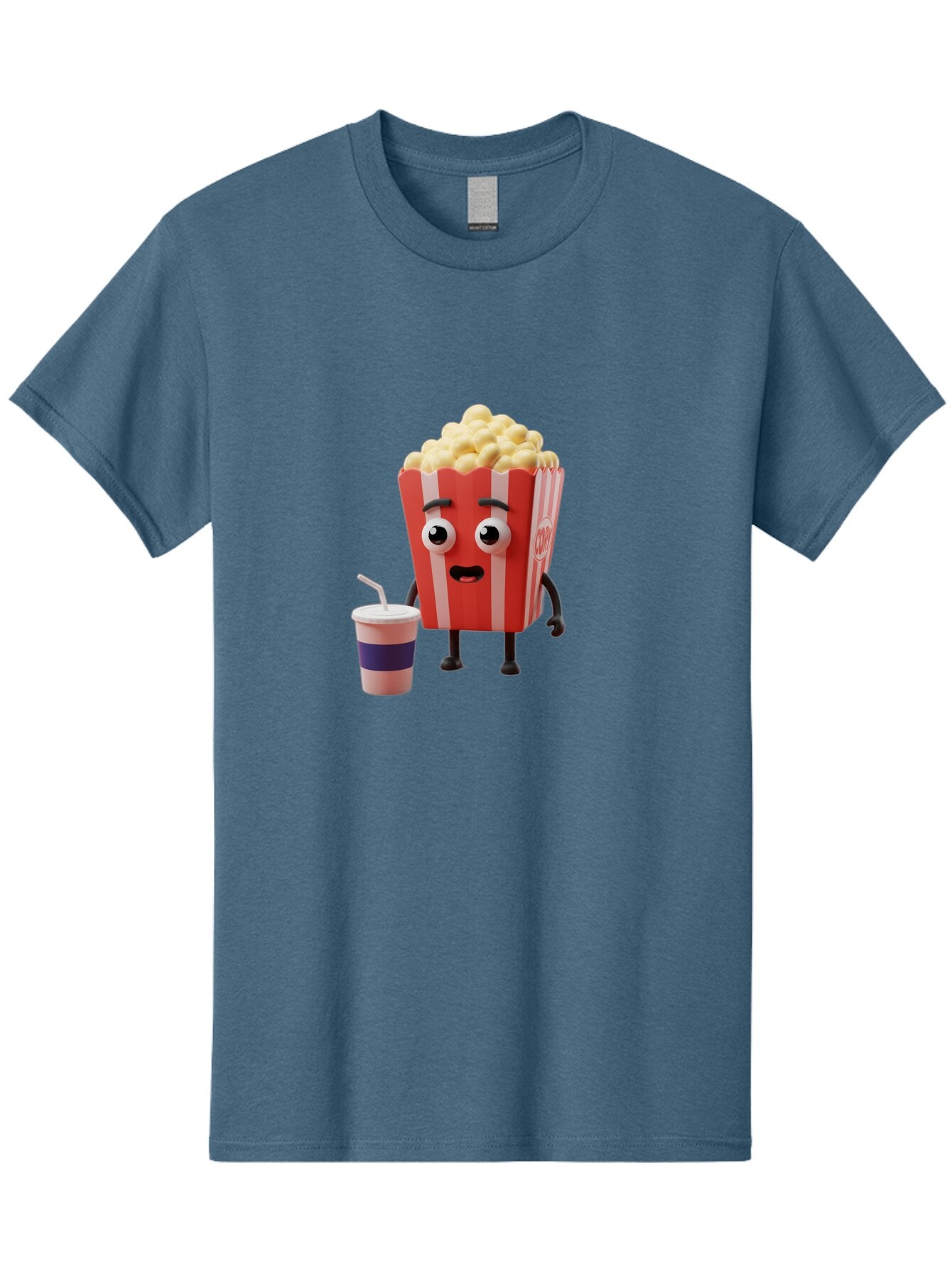 Popcorn Men'S Graphic Tee, 100% Cotton, Comfortable Casual Summer Wear, Machine Washable, Vintage Camera, Old Camera, Antique Camera, Black Camera, Classic Photography, Photography Equipment, Nostalgic Device, Film Camera, Camera Art Ban192 4