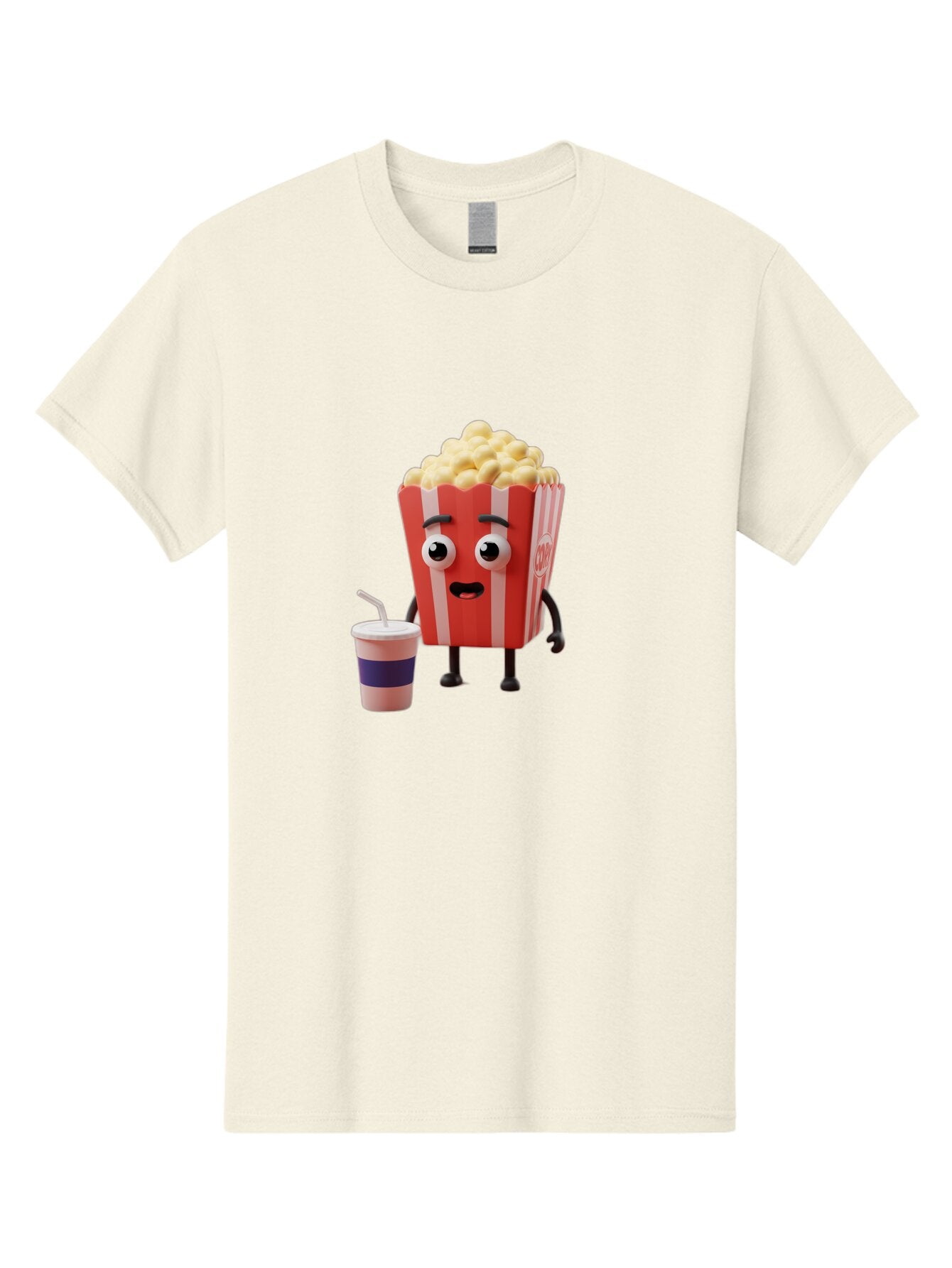 Popcorn Men'S Graphic Tee, 100% Cotton, Comfortable Casual Summer Wear, Machine Washable, Vintage Camera, Old Camera, Antique Camera, Black Camera, Classic Photography, Photography Equipment, Nostalgic Device, Film Camera, Camera Art Ban192 5