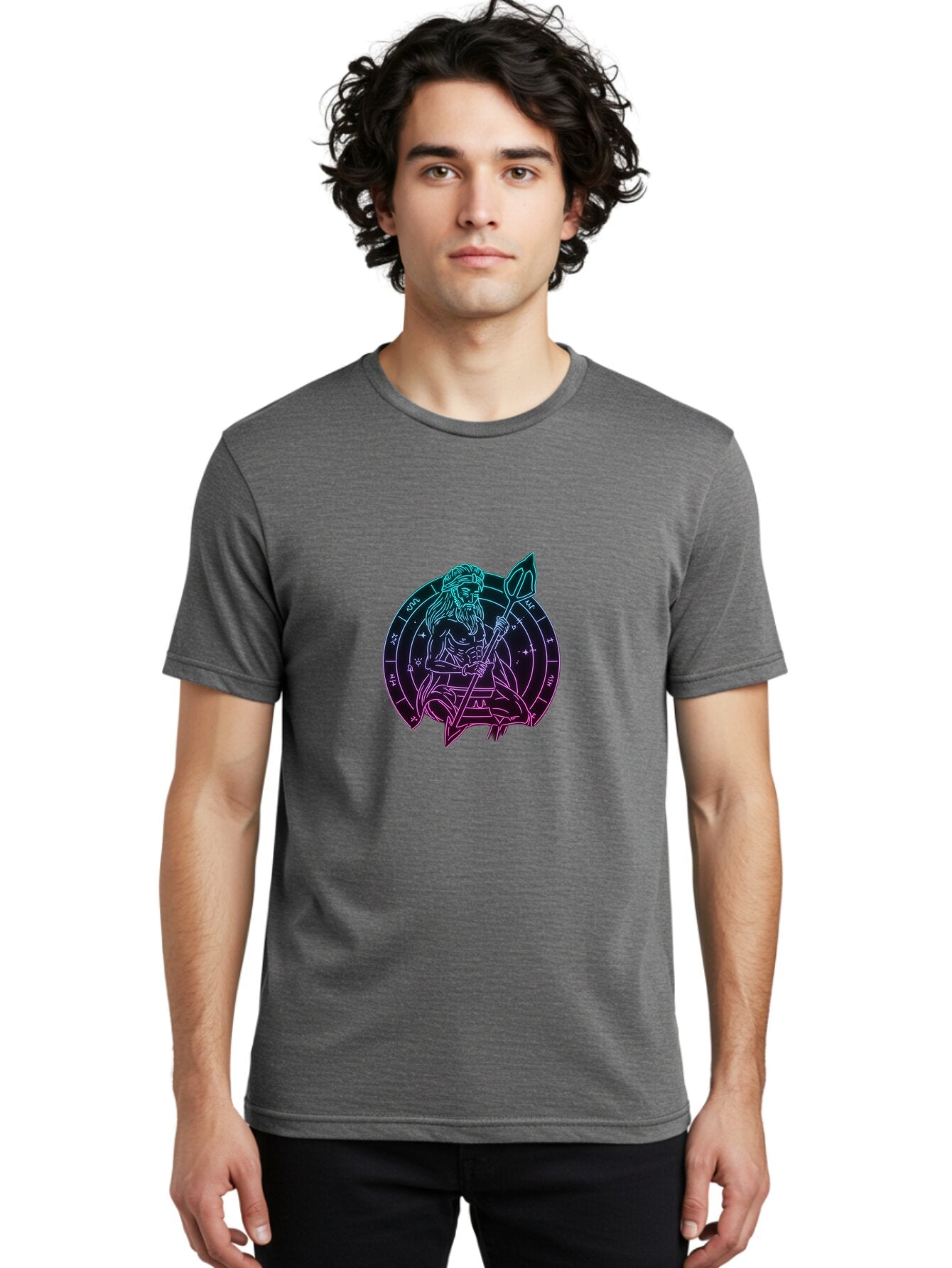 Poseidon-Zodiac Men'S Graphic Tee, 100% Cotton, Comfortable Casual Summer Wear, Machine Washable, Vintage Camera, Old Camera, Antique Camera, Black Camera, Classic Photography, Photography Equipment, Nostalgic Device, Film Camera, Camera Art Ban194 24