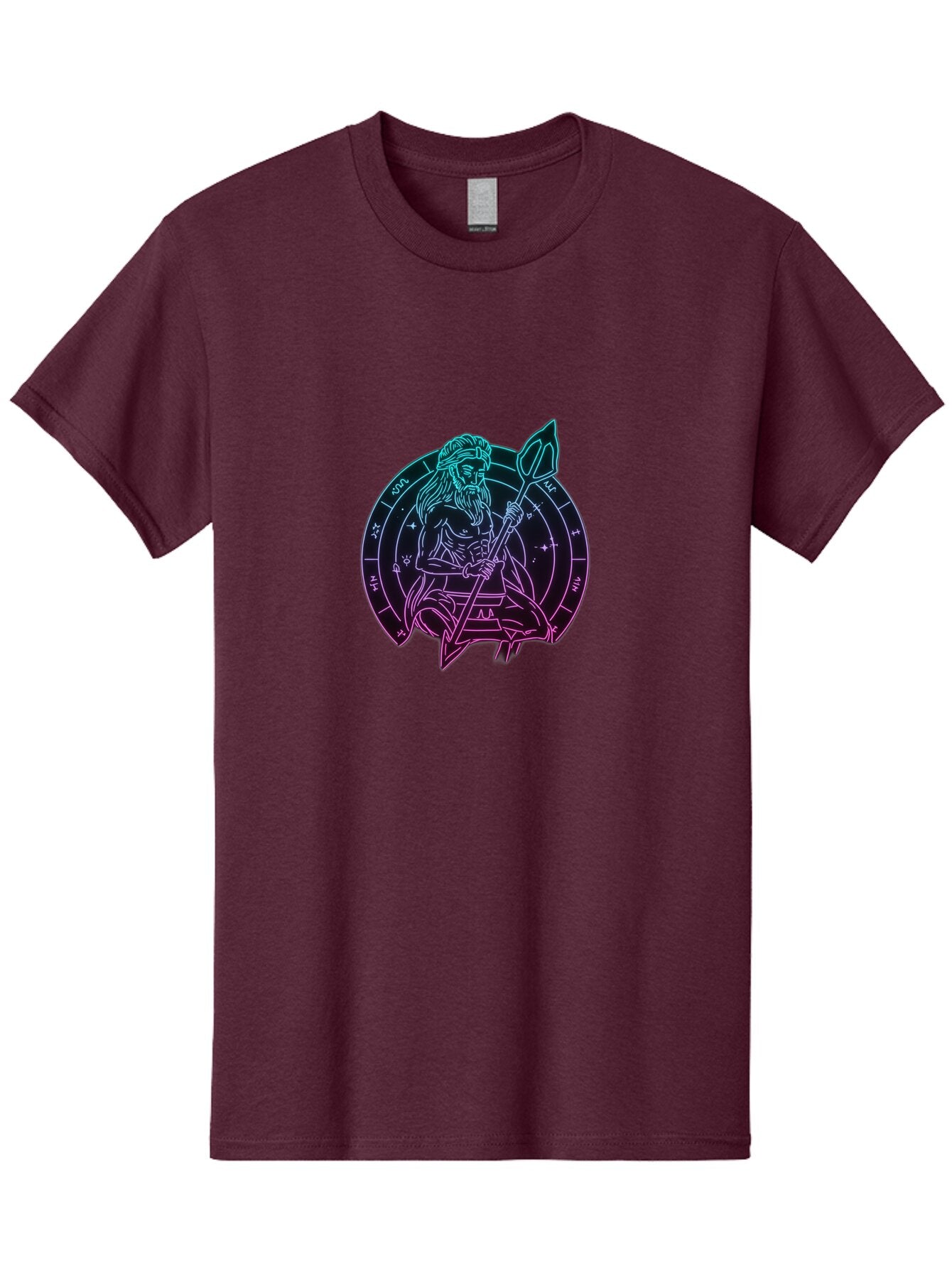 Poseidon-Zodiac Men'S Graphic Tee, 100% Cotton, Comfortable Casual Summer Wear, Machine Washable, Vintage Camera, Old Camera, Antique Camera, Black Camera, Classic Photography, Photography Equipment, Nostalgic Device, Film Camera, Camera Art Ban194
