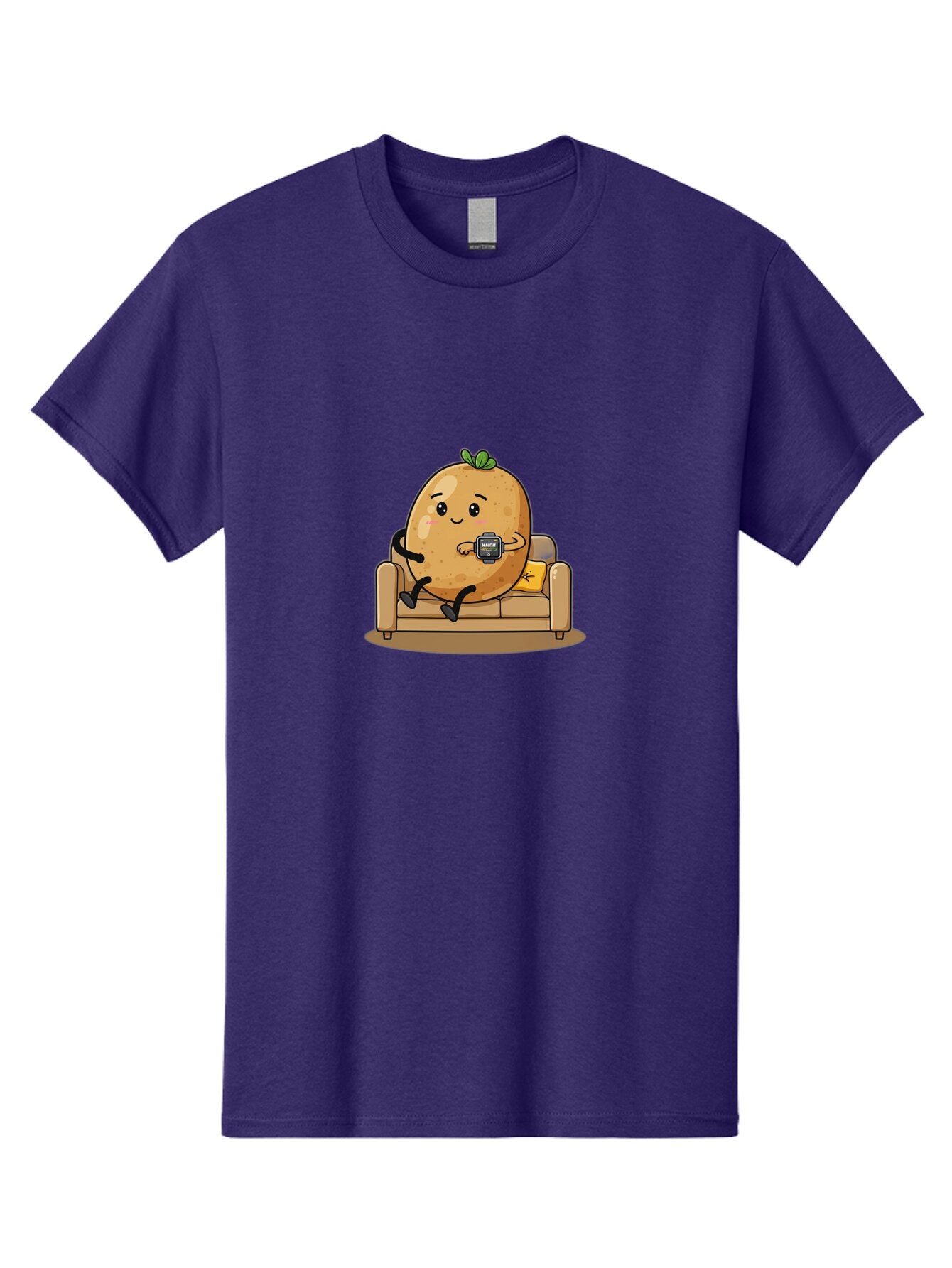 Potato-On-Couch-1 Men'S Graphic Tee, 100% Cotton, Comfortable Casual Summer Wear, Machine Washable, Vintage Camera, Old Camera, Antique Camera, Black Camera, Classic Photography, Photography Equipment, Nostalgic Device, Film Camera, Camera Art Ban196 14