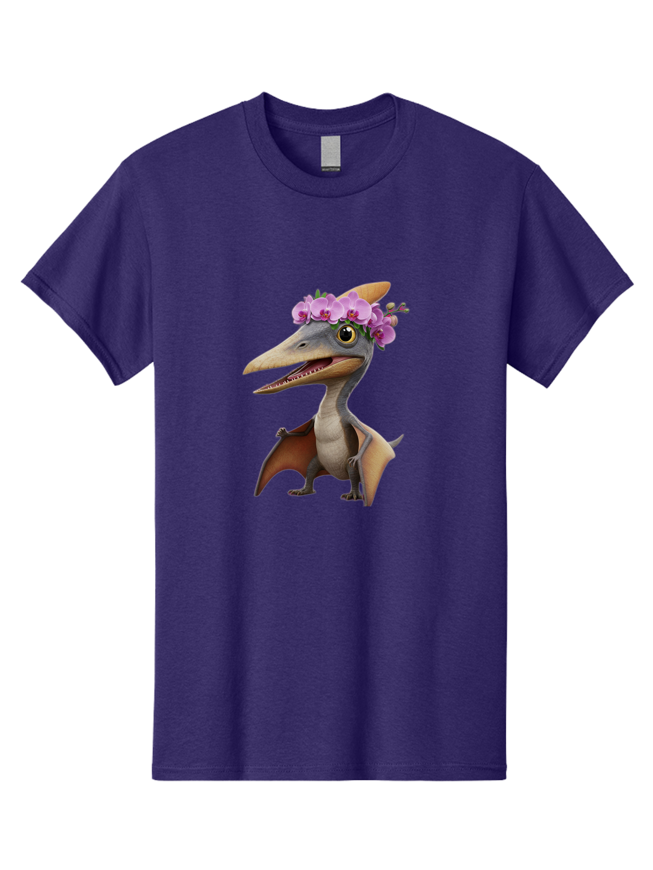 Pterodactyl-With-Flowers Men'S Graphic Tee, 100% Cotton, Comfortable Casual Summer Wear, Machine Washable, Vintage Camera, Old Camera, Antique Camera, Black Camera, Classic Photography, Photography Equipment, Nostalgic Device, Film Camera, Ban208 4
