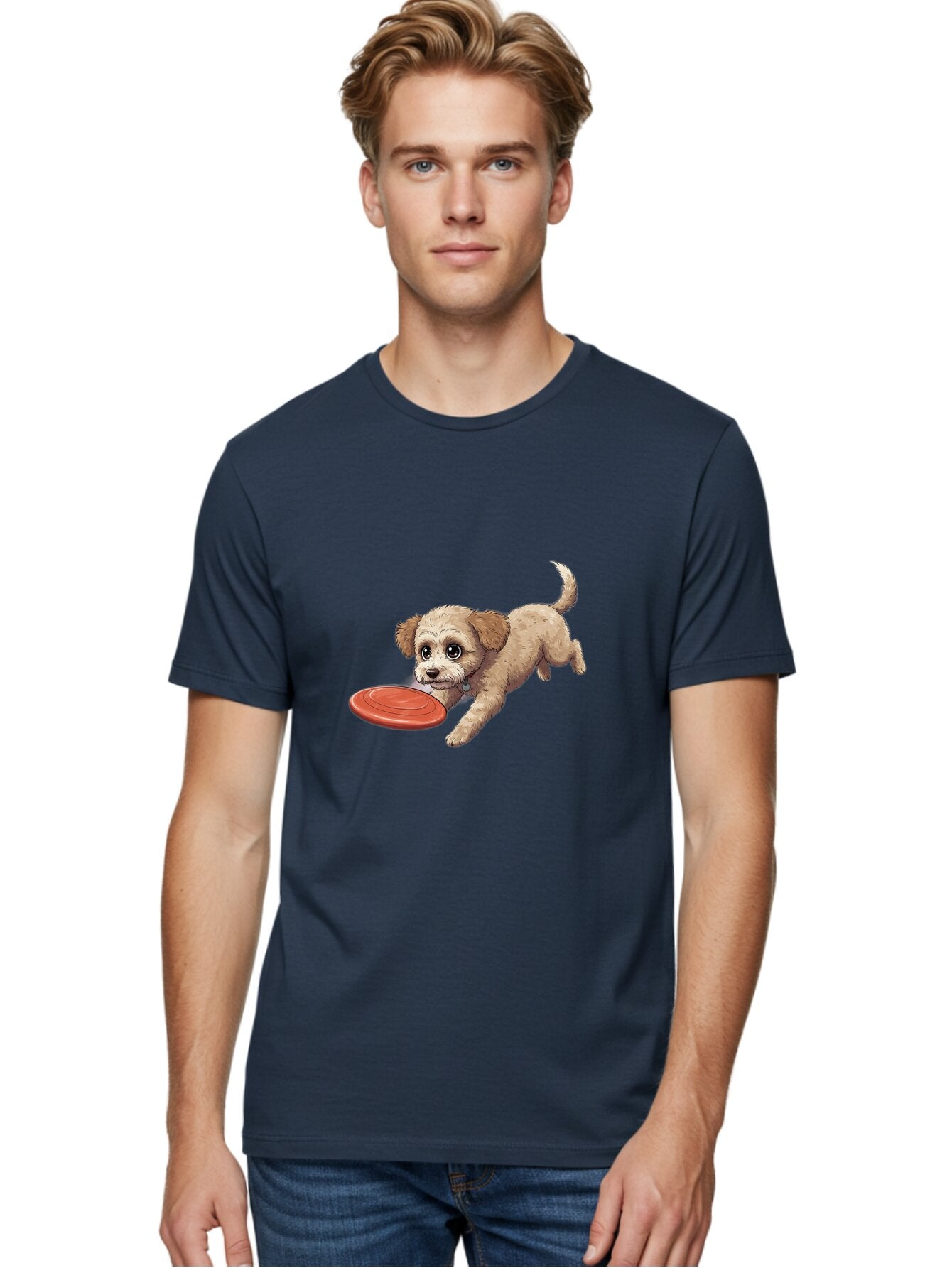 Puppy-With-Frisbee Men'S Graphic Tee, 100% Cotton, Comfortable Casual Summer Wear, Machine Washable, Vintage Camera, Old Camera, Antique Camera, Black Camera, Classic Photography, Photography Equipment, Nostalgic Device, Film Camera, Ban212 23